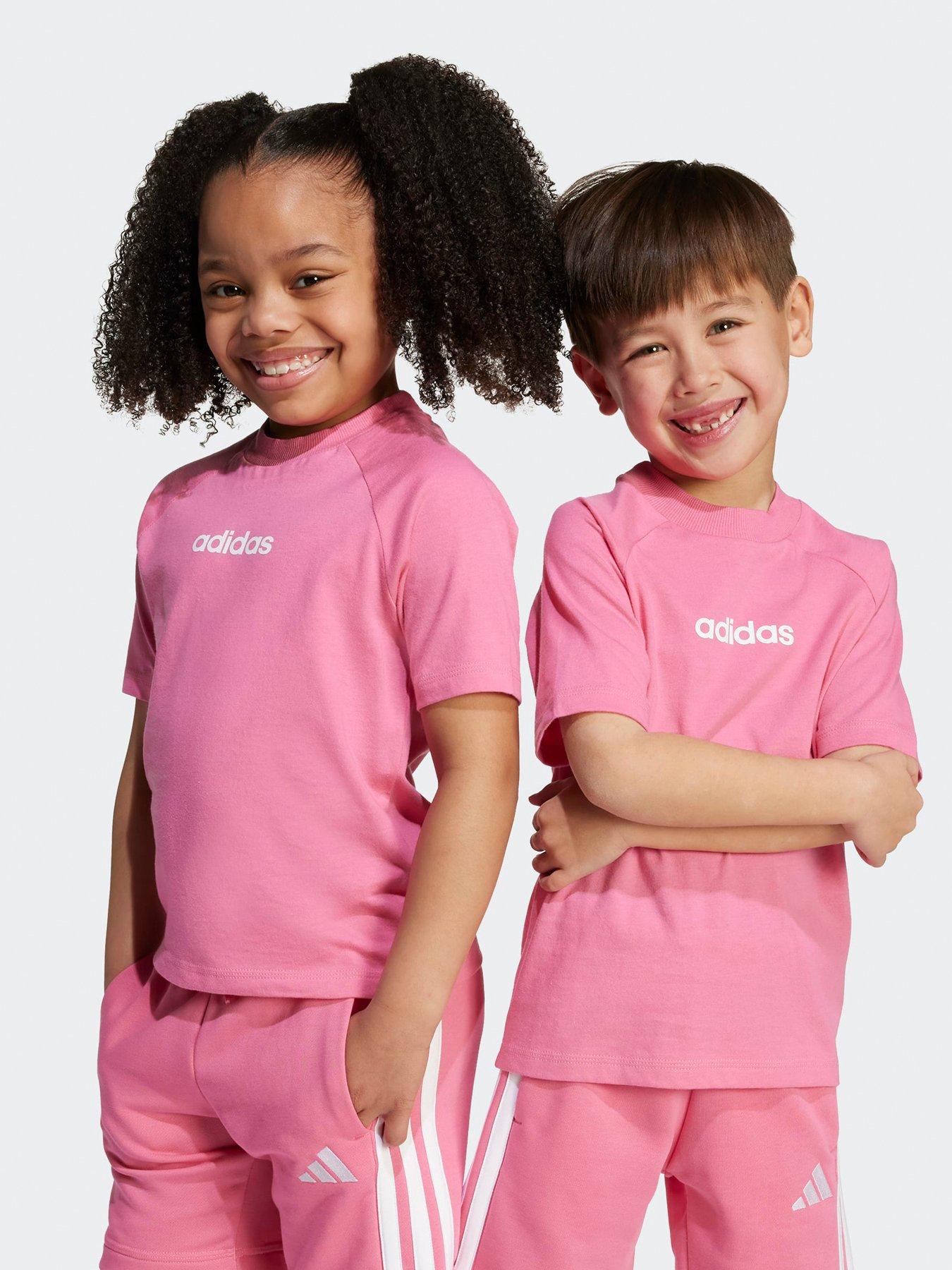 undefined Kids Girls Essentials T-Shirt - Pink