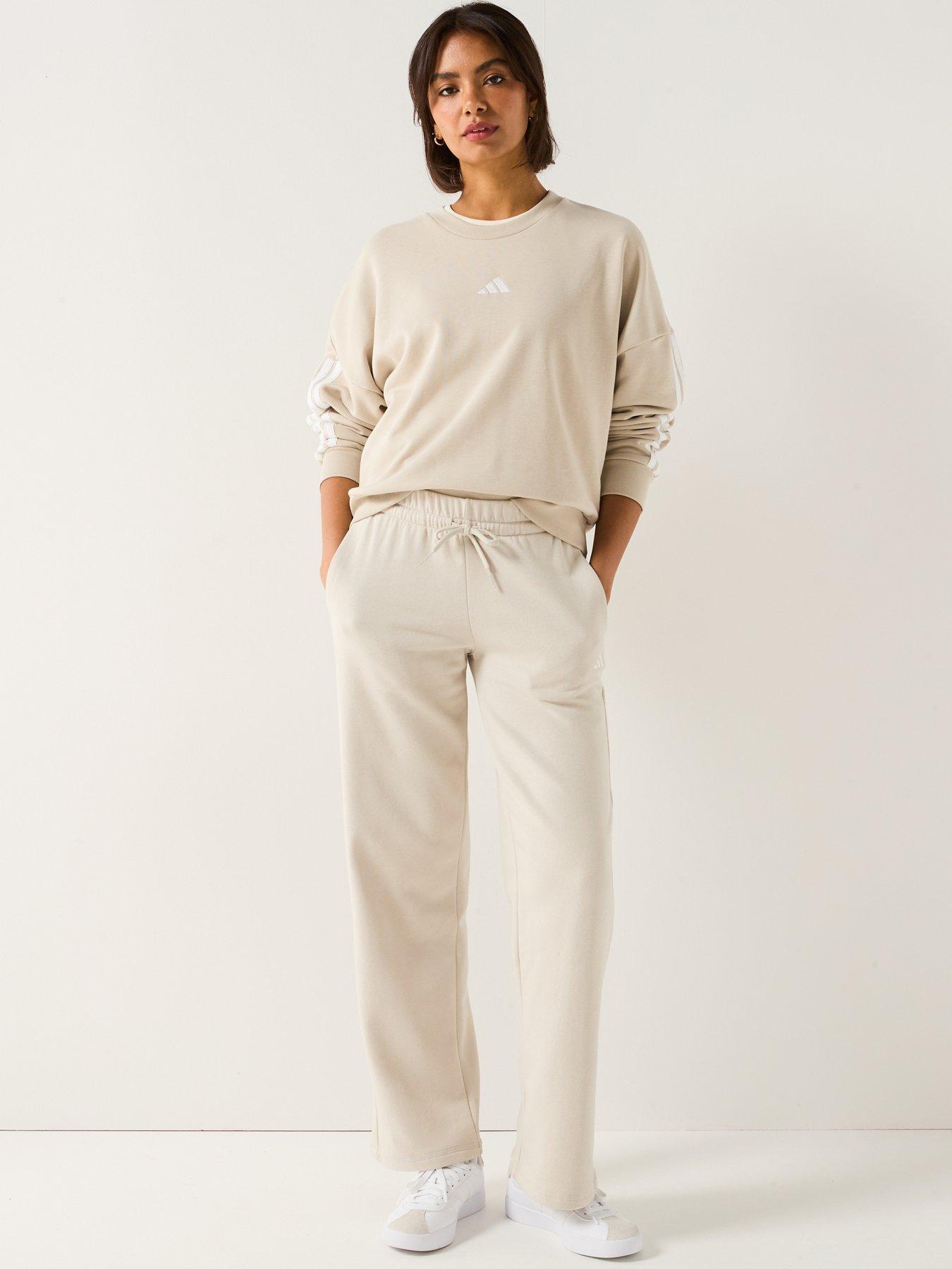 Image 3 of 6 of adidas Sportswear Women's Essentials Small Logo Feel Cozy Joggers - Grey