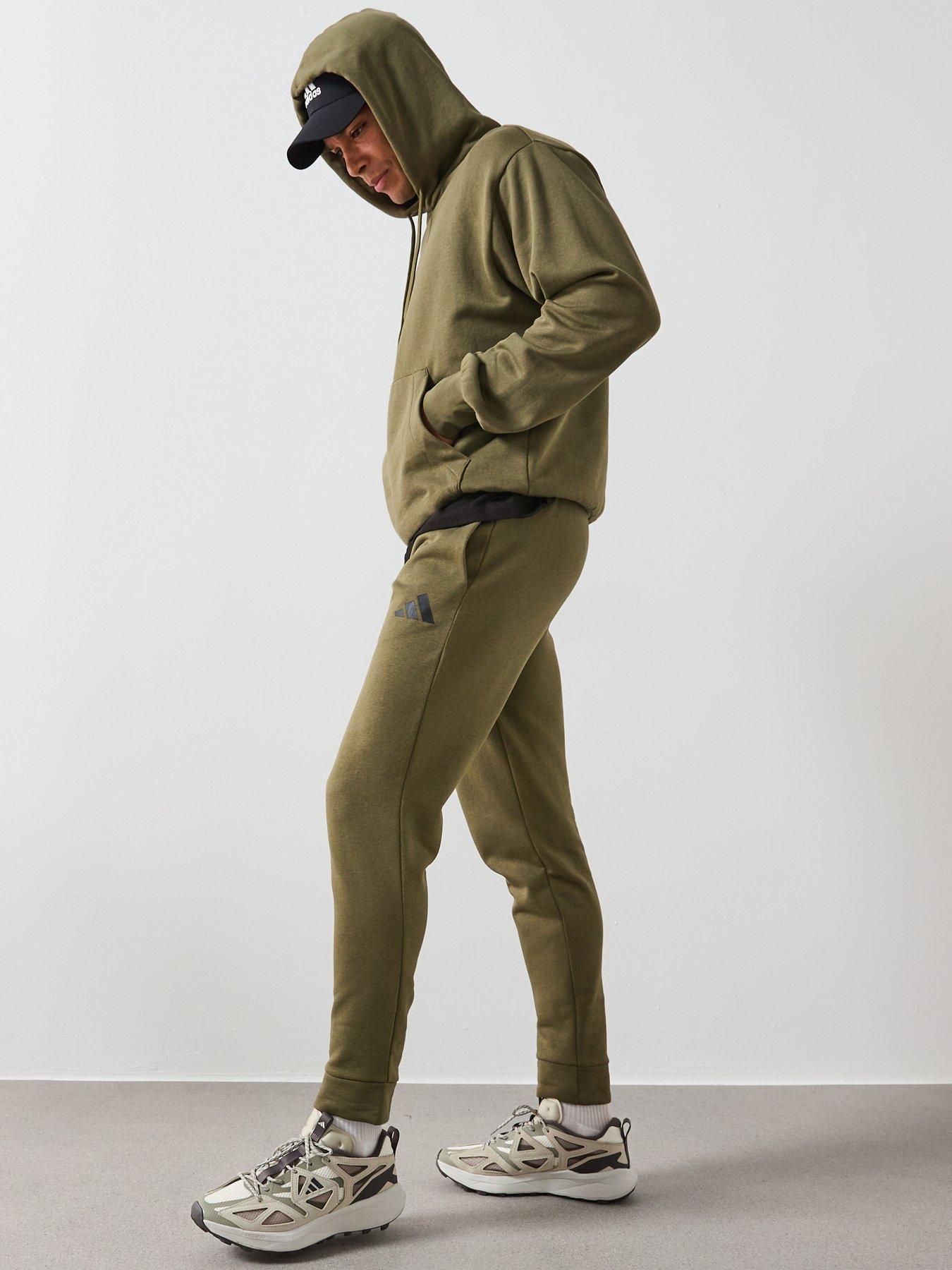 Image 5 of 6 of adidas Sportswear Men's Essentials Feel Cozy Fleece Pant - Green