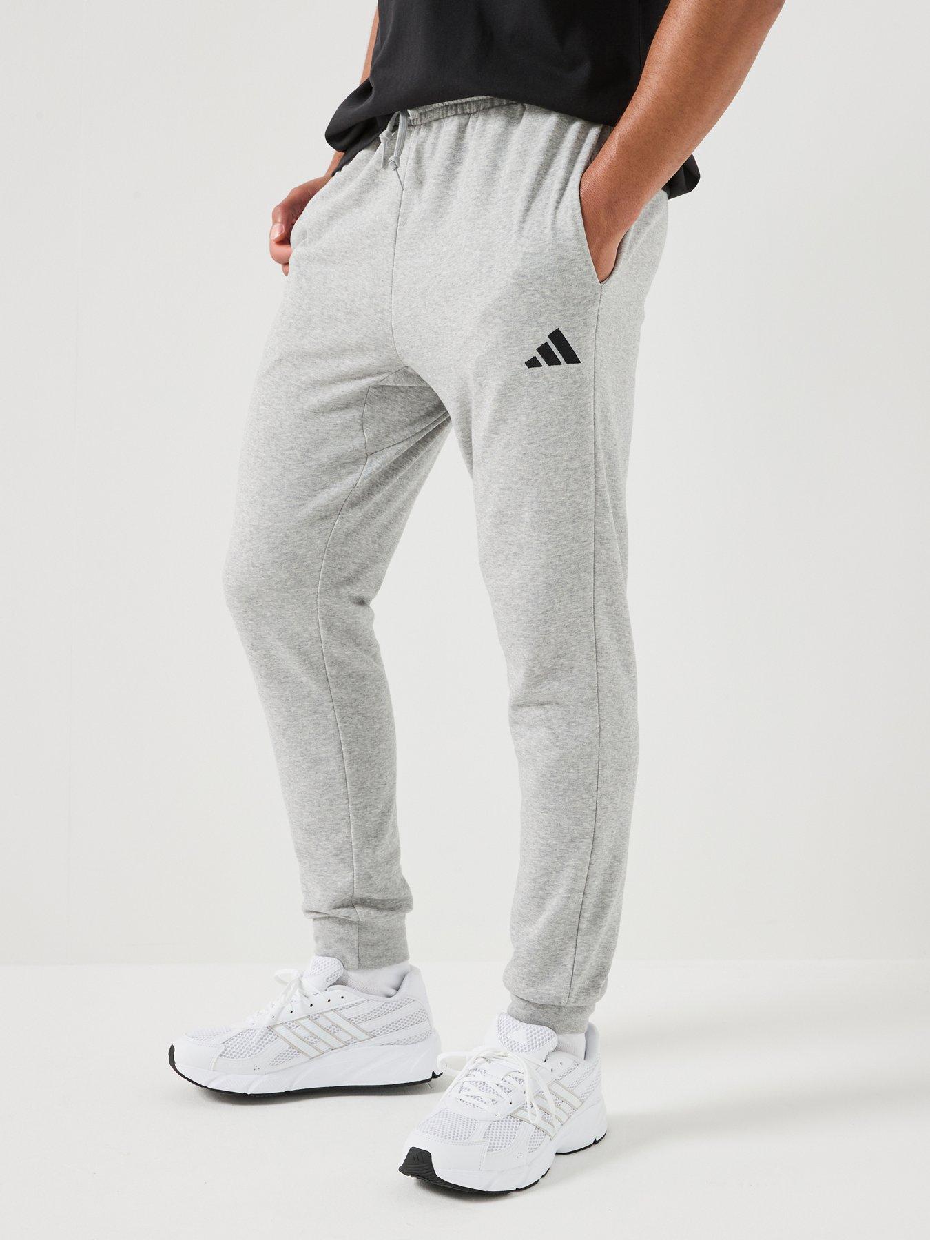 adidas Sportswear Men's Essentials Feel Cozy French Terry Pant - Grey