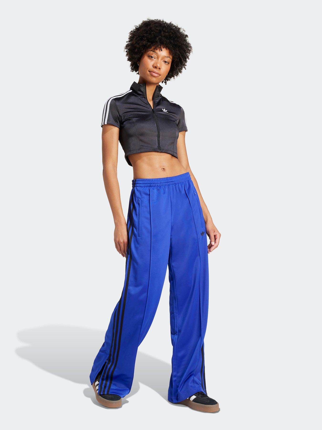 Image 3 of 5 of adidas Originals Women's Adicolor Firebird Tracksuit Bottoms - Blue