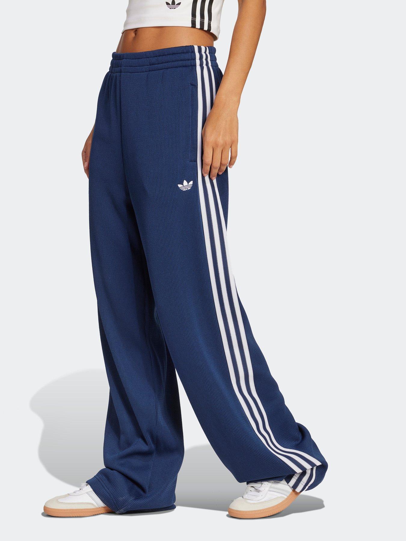 Image 1 of 5 of adidas Originals Women's Firebird Trackpants - Blue