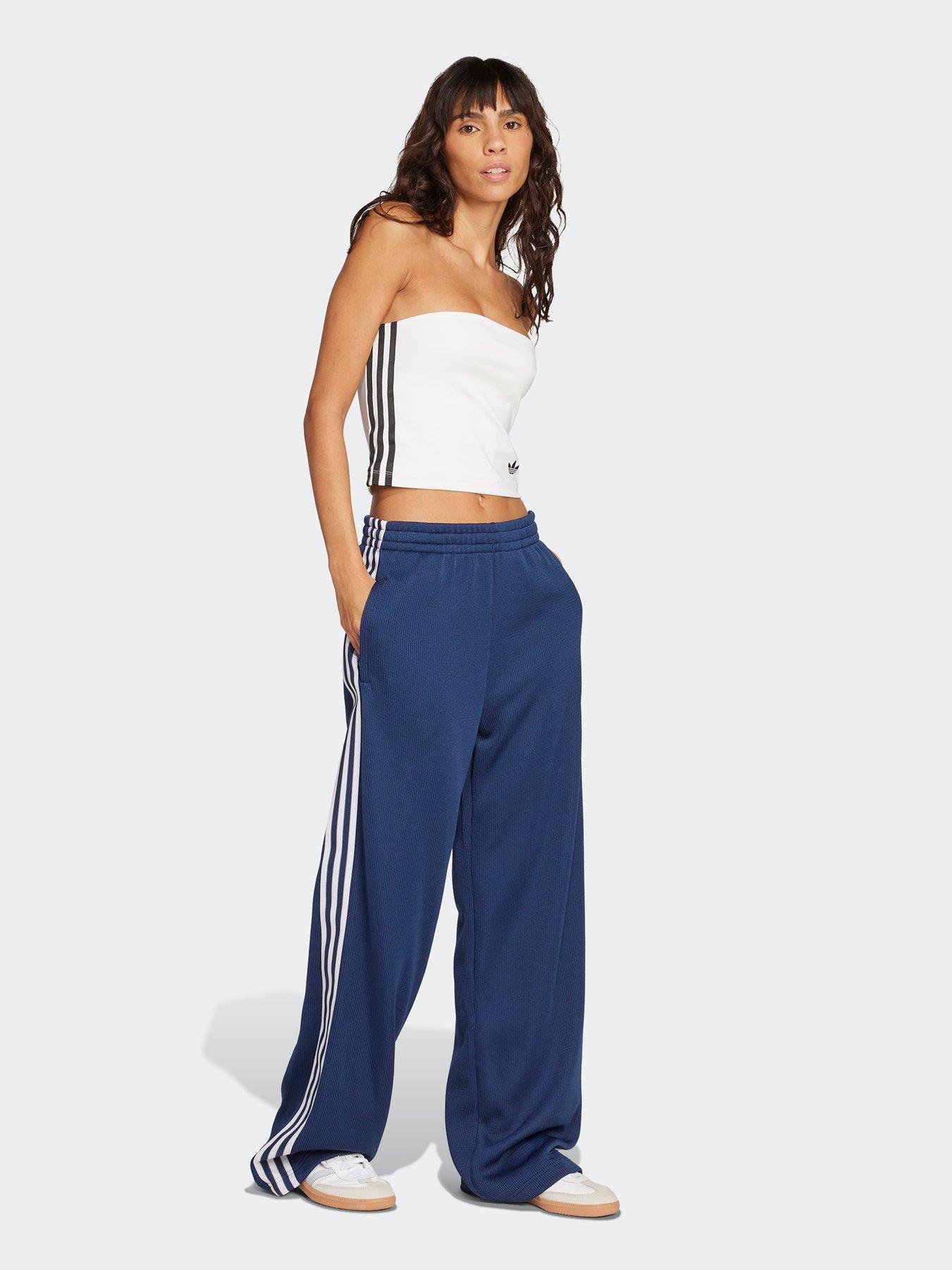Image 3 of 5 of adidas Originals Women's Firebird Trackpants - Blue
