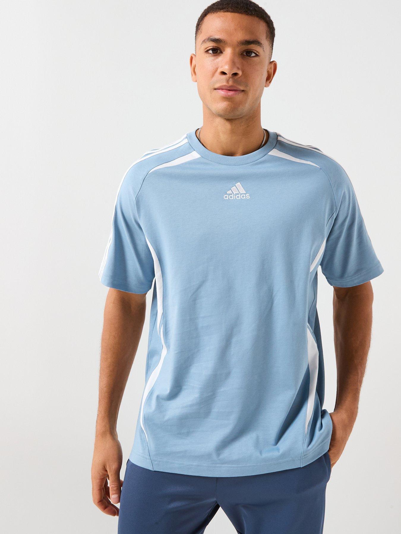 adidas Sportswear Men's Teamgeist Cotton Tee - Blue
