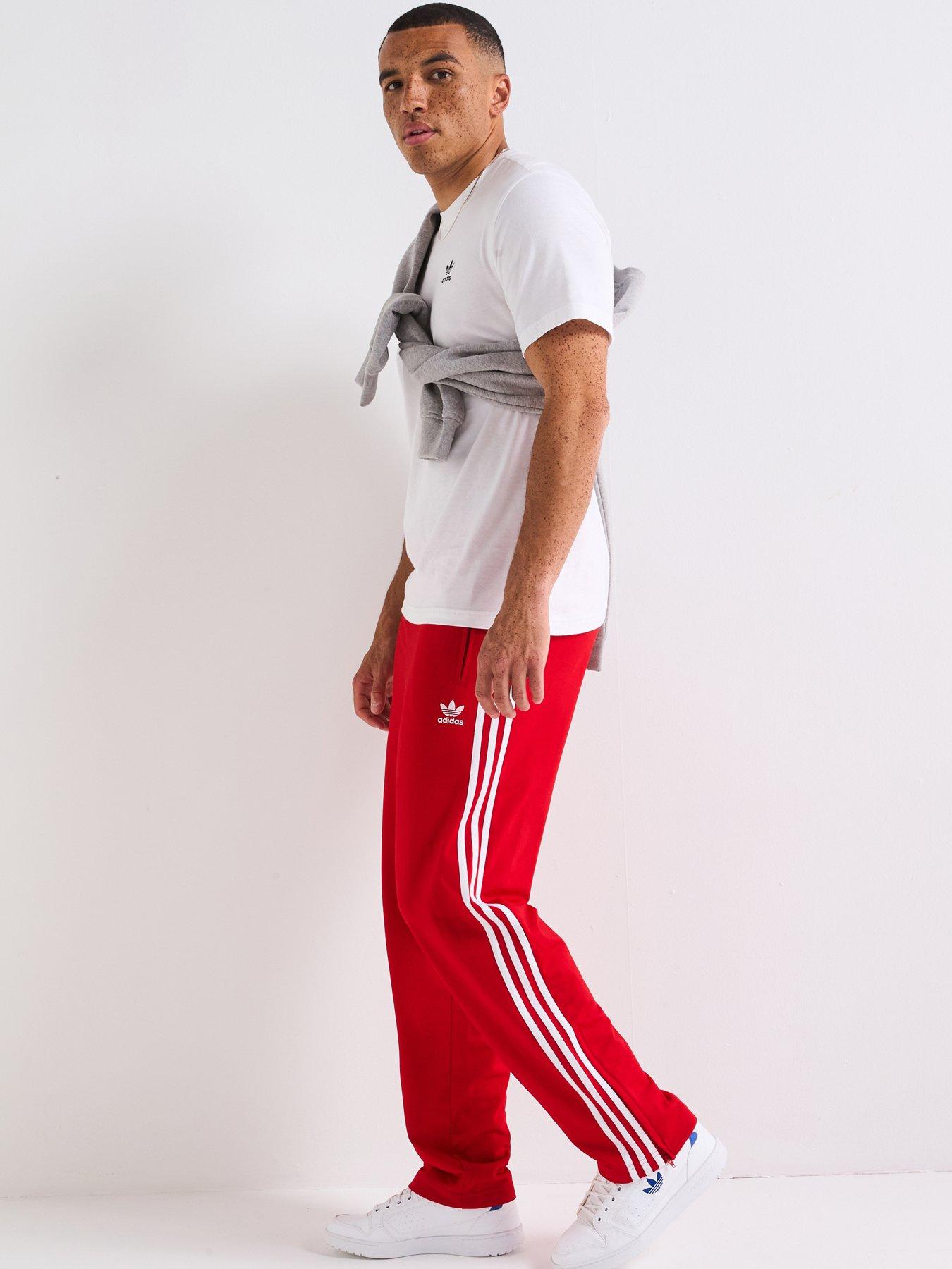 adidas Originals Men's Adicolor Classics Firebird Tracksuit Bottoms - Red
