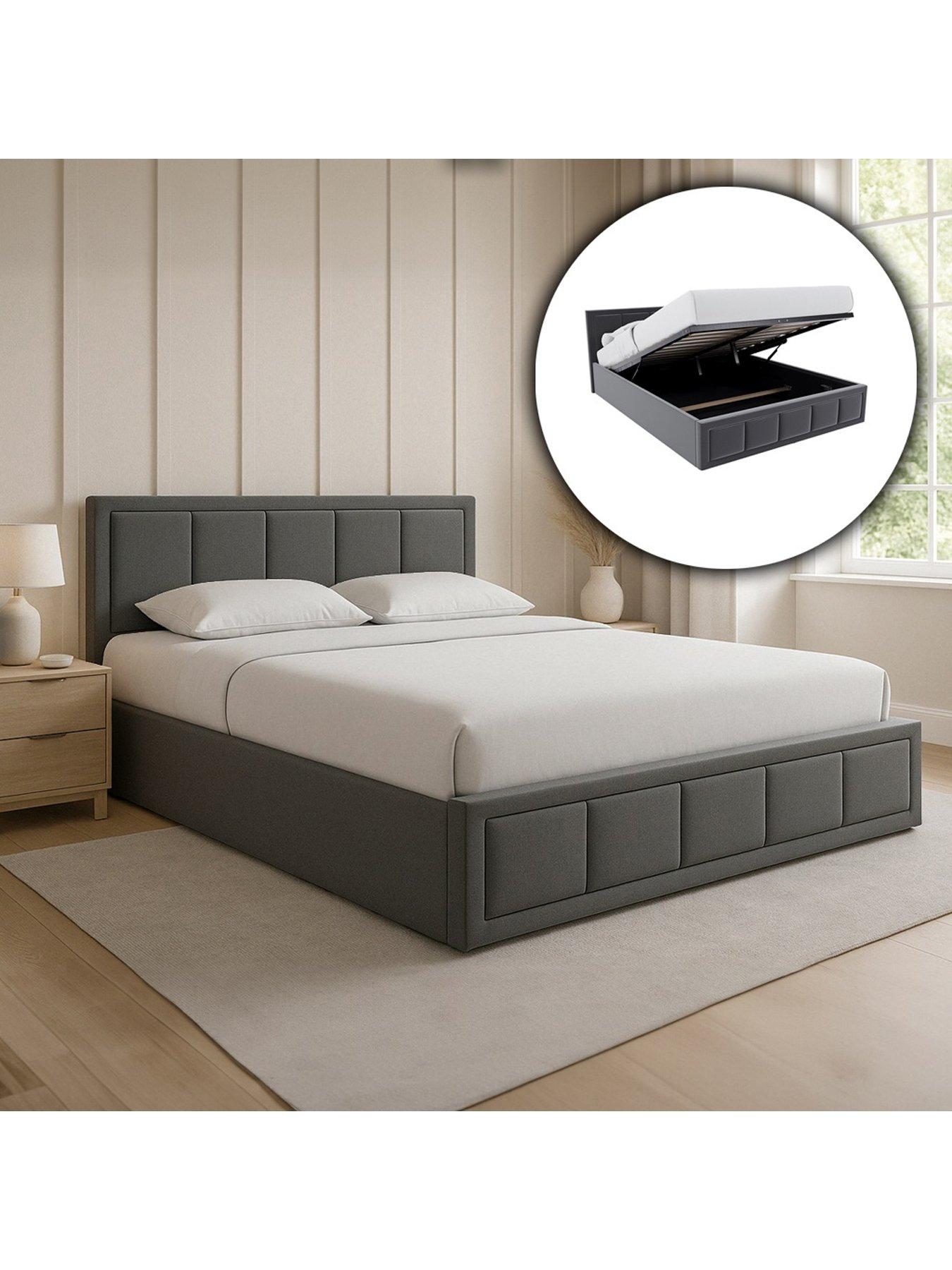 Vida Designs Vanita End Lift Ottoman Bed Frame