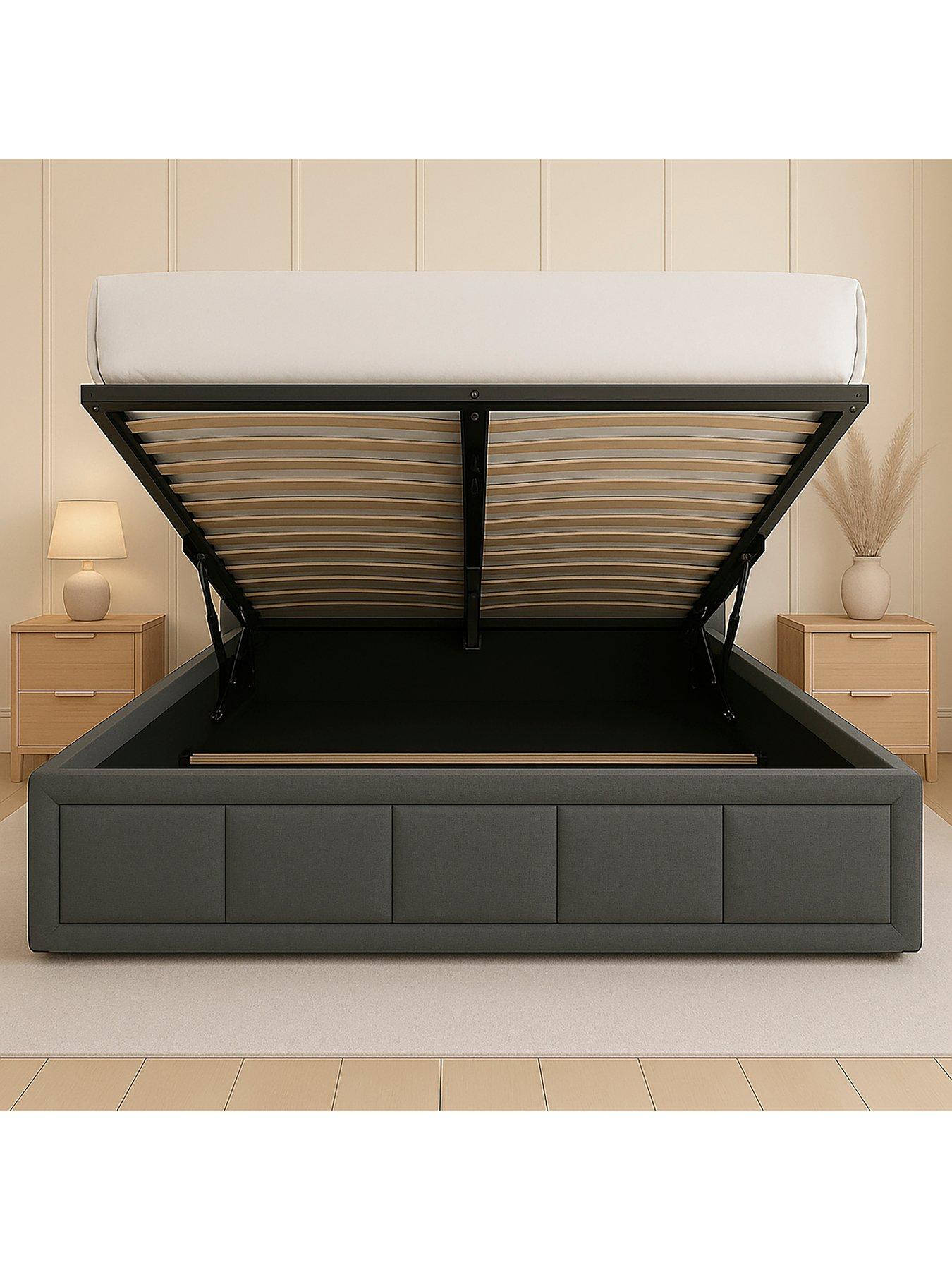  image of vida-designs-vanita-end-lift-ottomannbspbed-frame