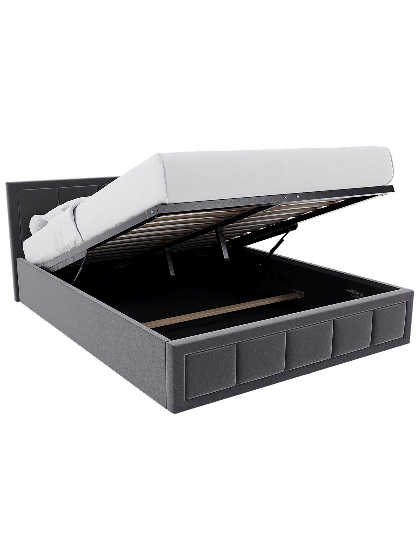  image of vida-designs-vanita-end-lift-ottomannbspbed-frame