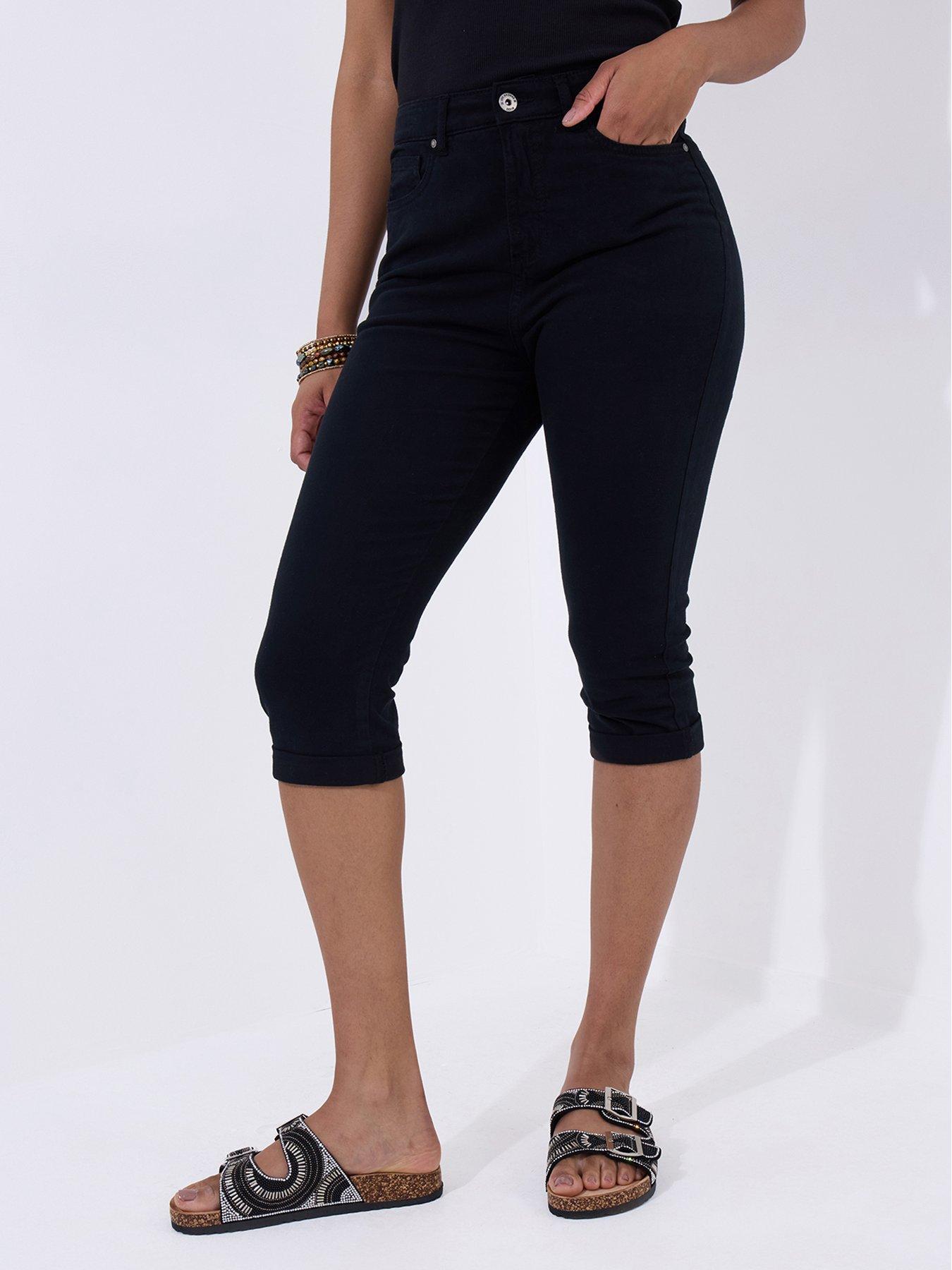 Joe Browns Summer Nights Capri Pants - Black
