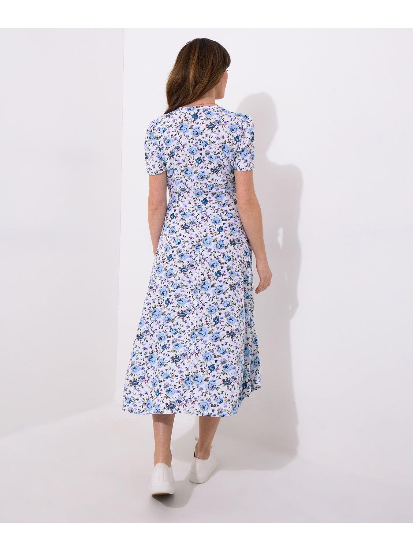  image of joe-browns-marissa-floral-dress-white