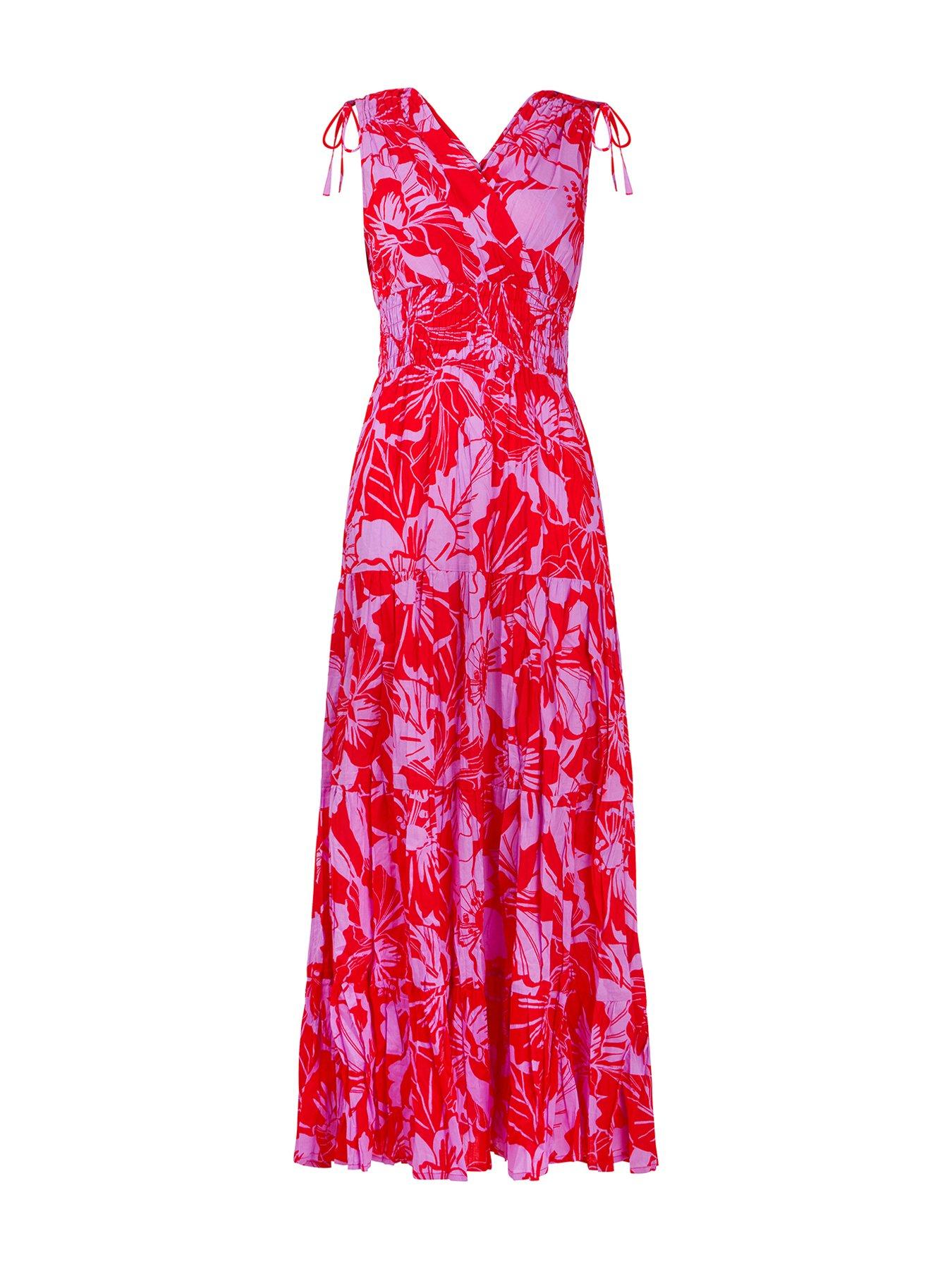 joe browns red dress Lola Mini Dress -Golden Rose – BuddyLove Clothing Label main image 1