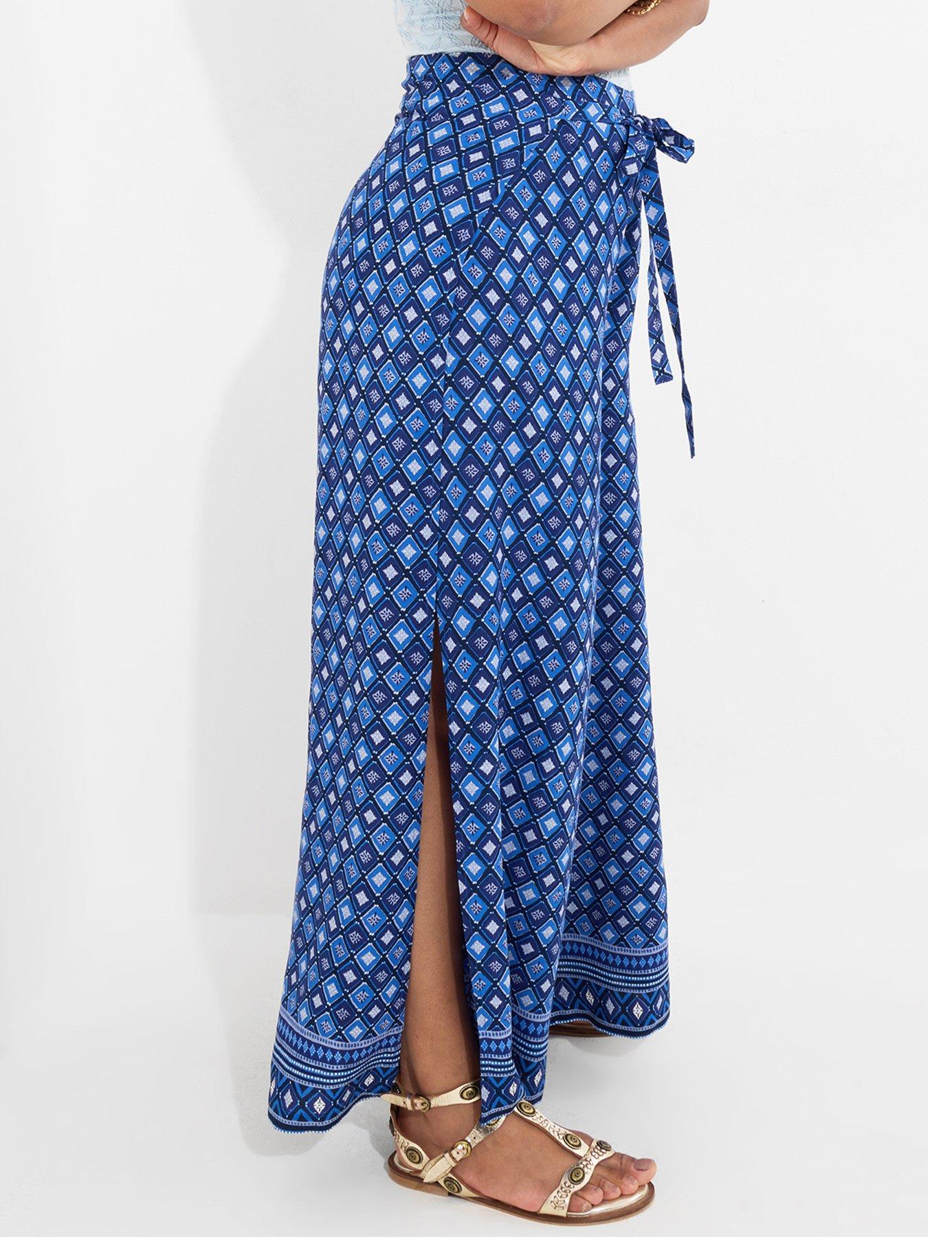  image of joe-browns-thats-a-wrap-beach-trousers-blue