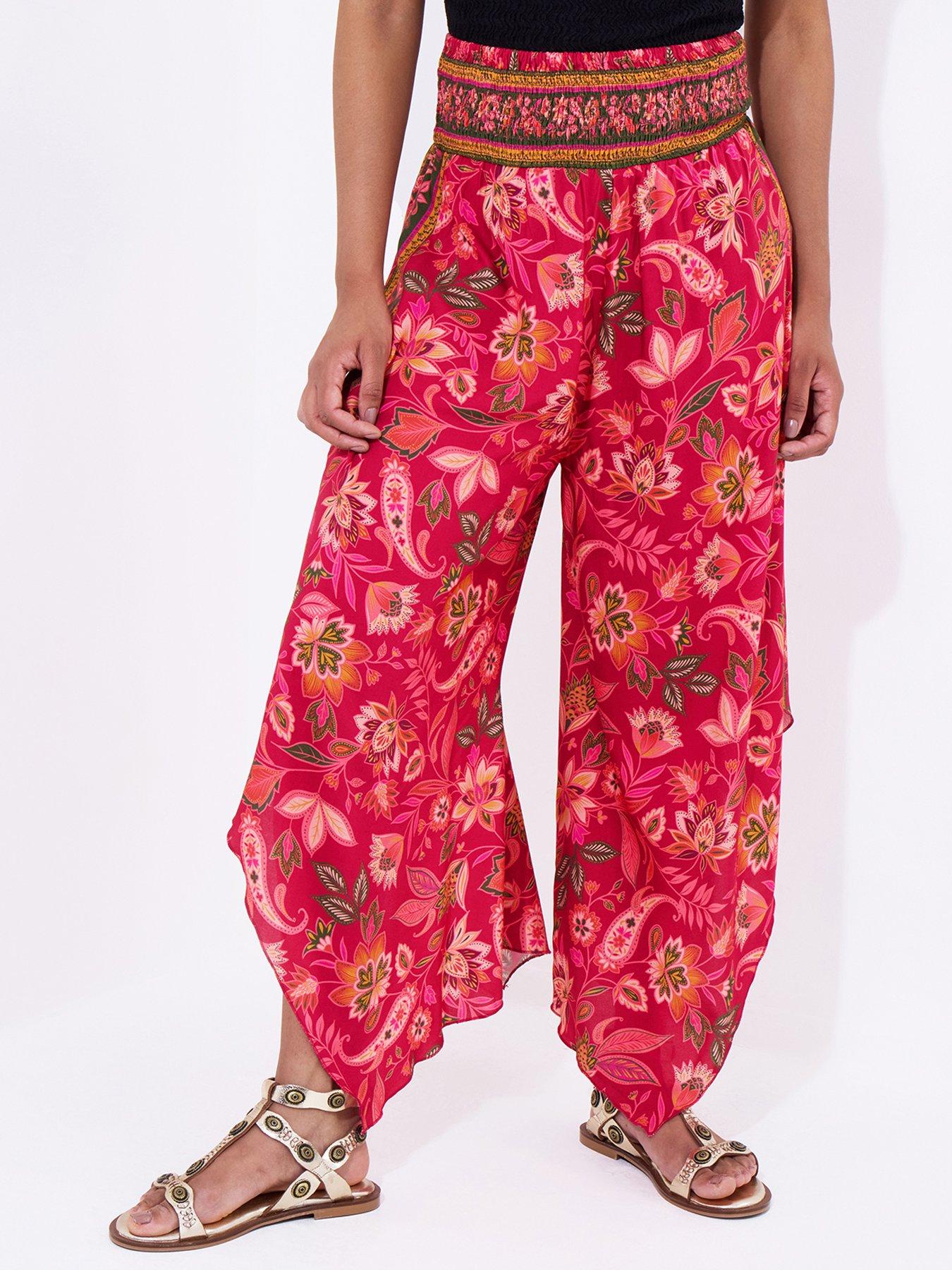 Joe Browns Perfect Summer Beach Trousers - Pink