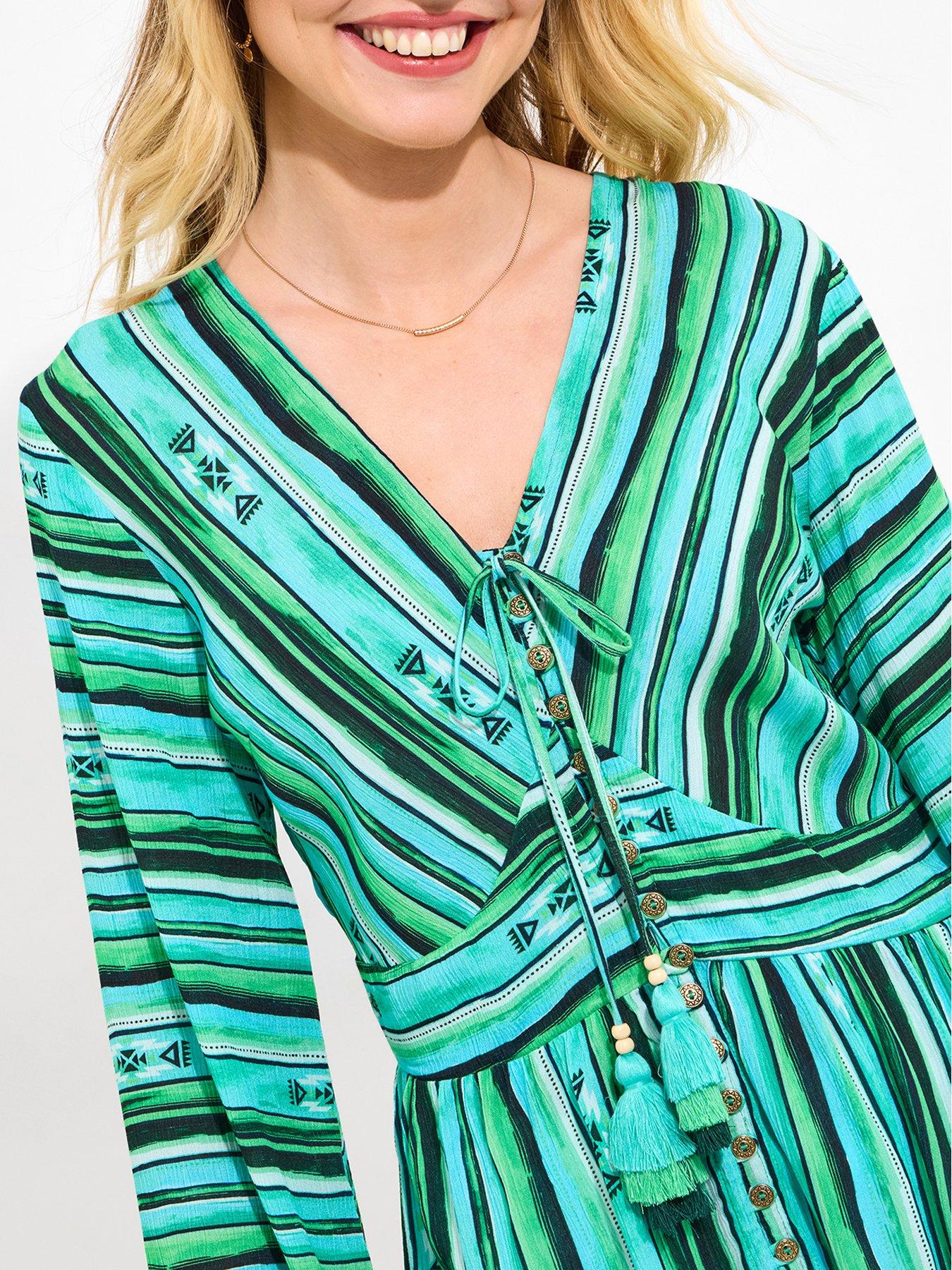  image of joe-browns-mexicana-tunic-green