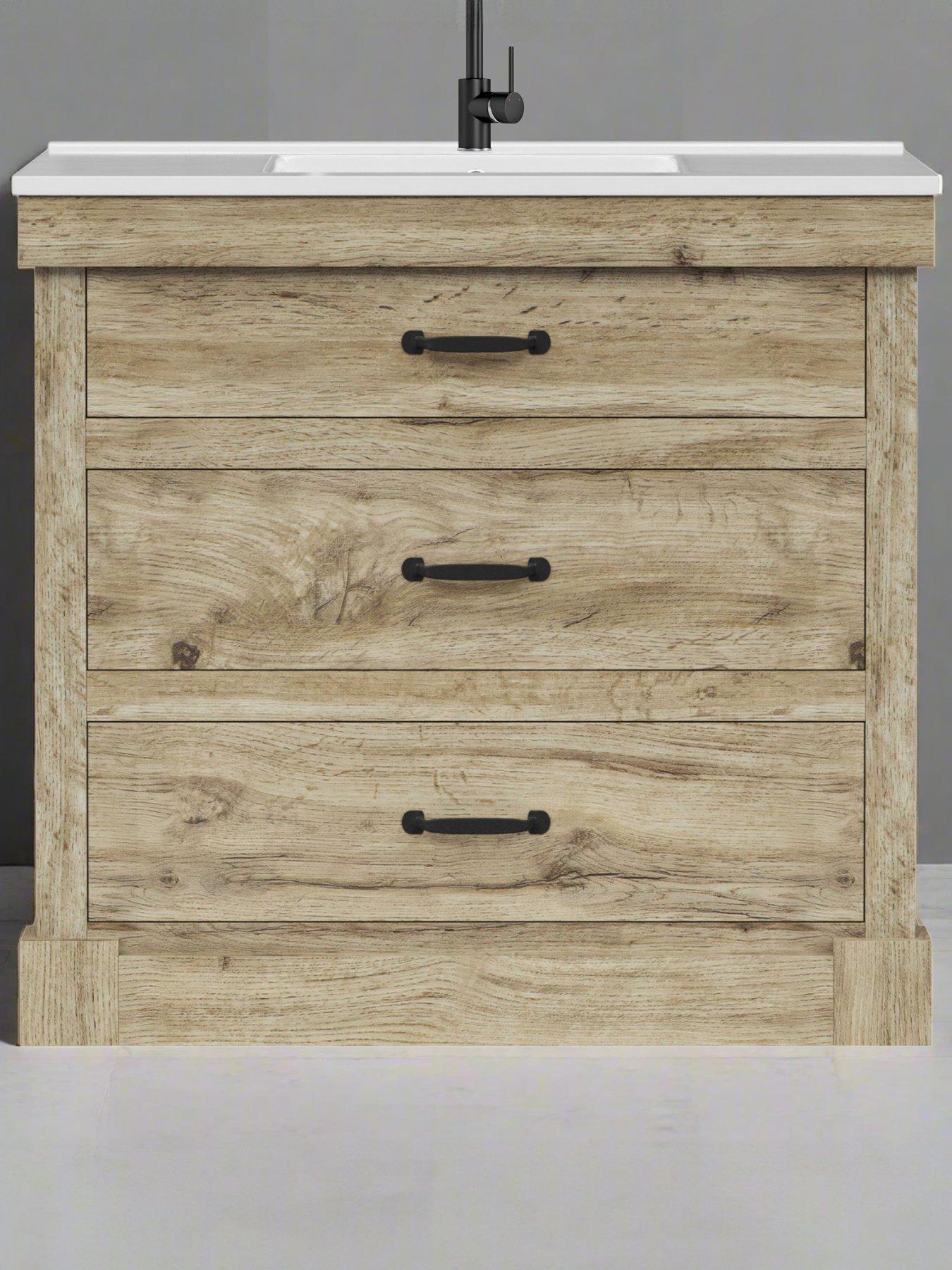 undefined Donovan Vanity With Sink And 2 Drawers 36"