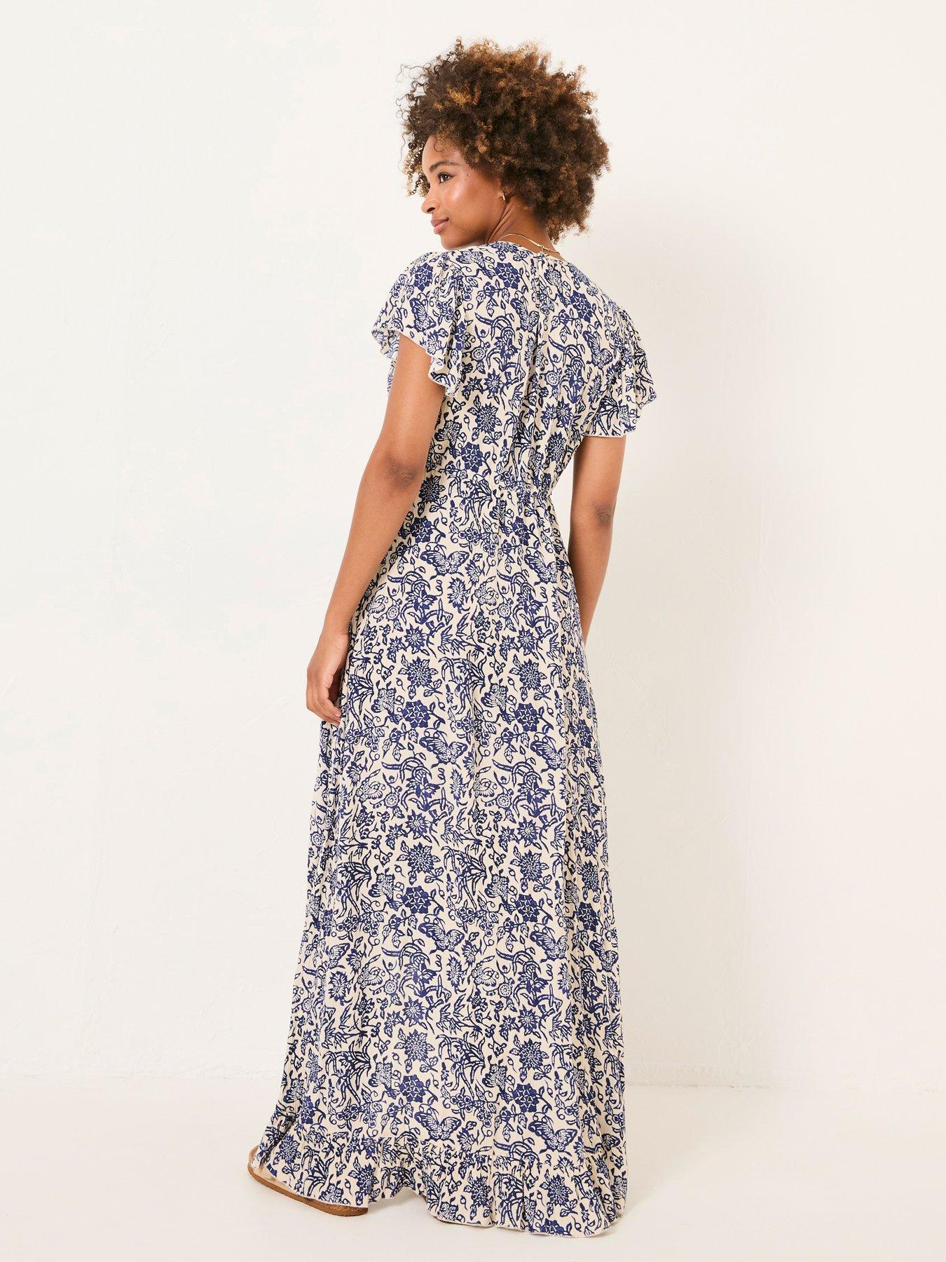 stillFront image of fatface-erin-wrap-dress-blue