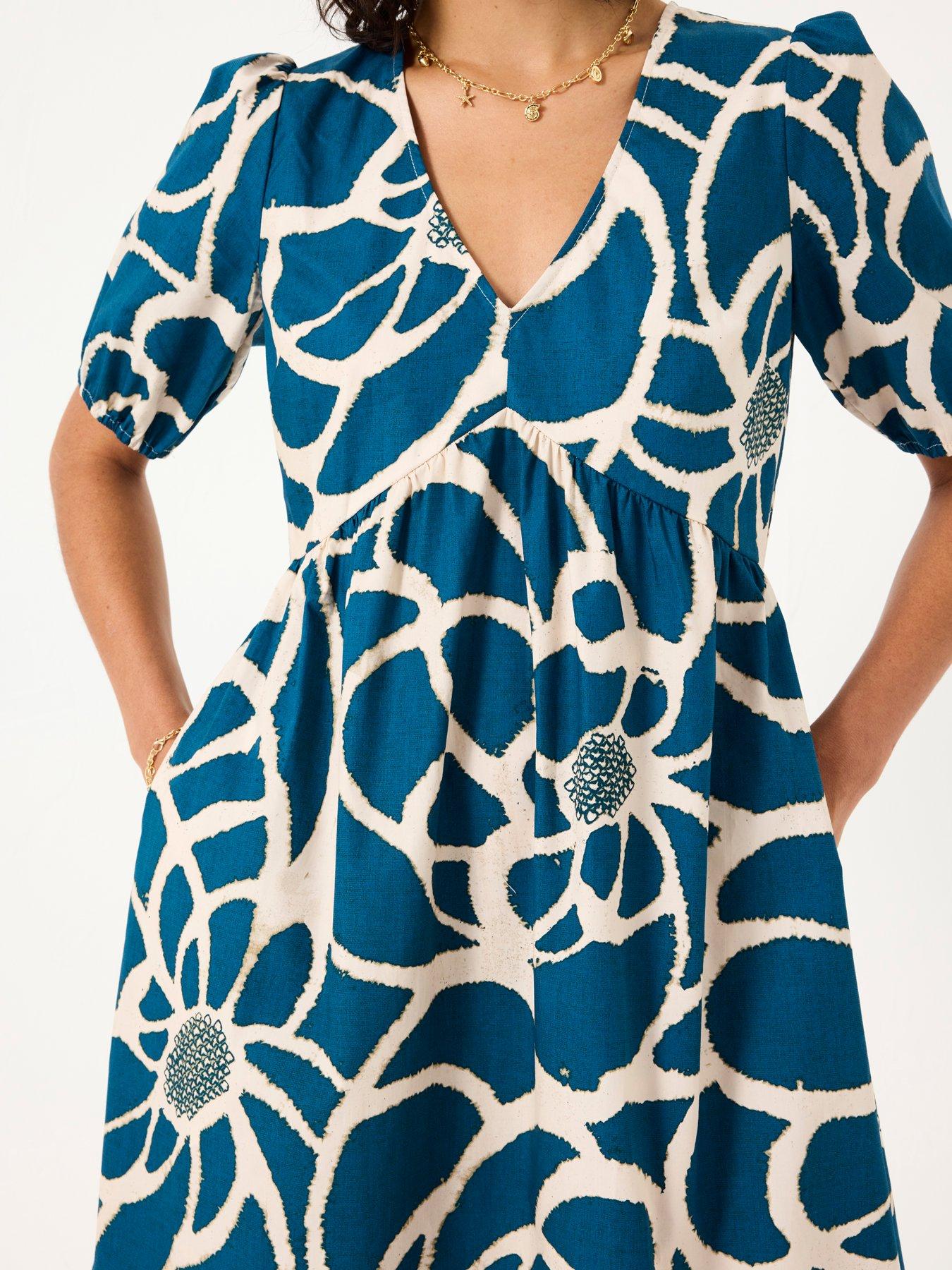 female dress blue alphas Audrey Women's Dress in Blue – Classic Girl