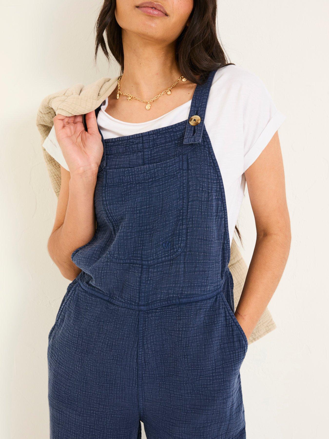  image of fatface-doubles-jumpsuit-navy