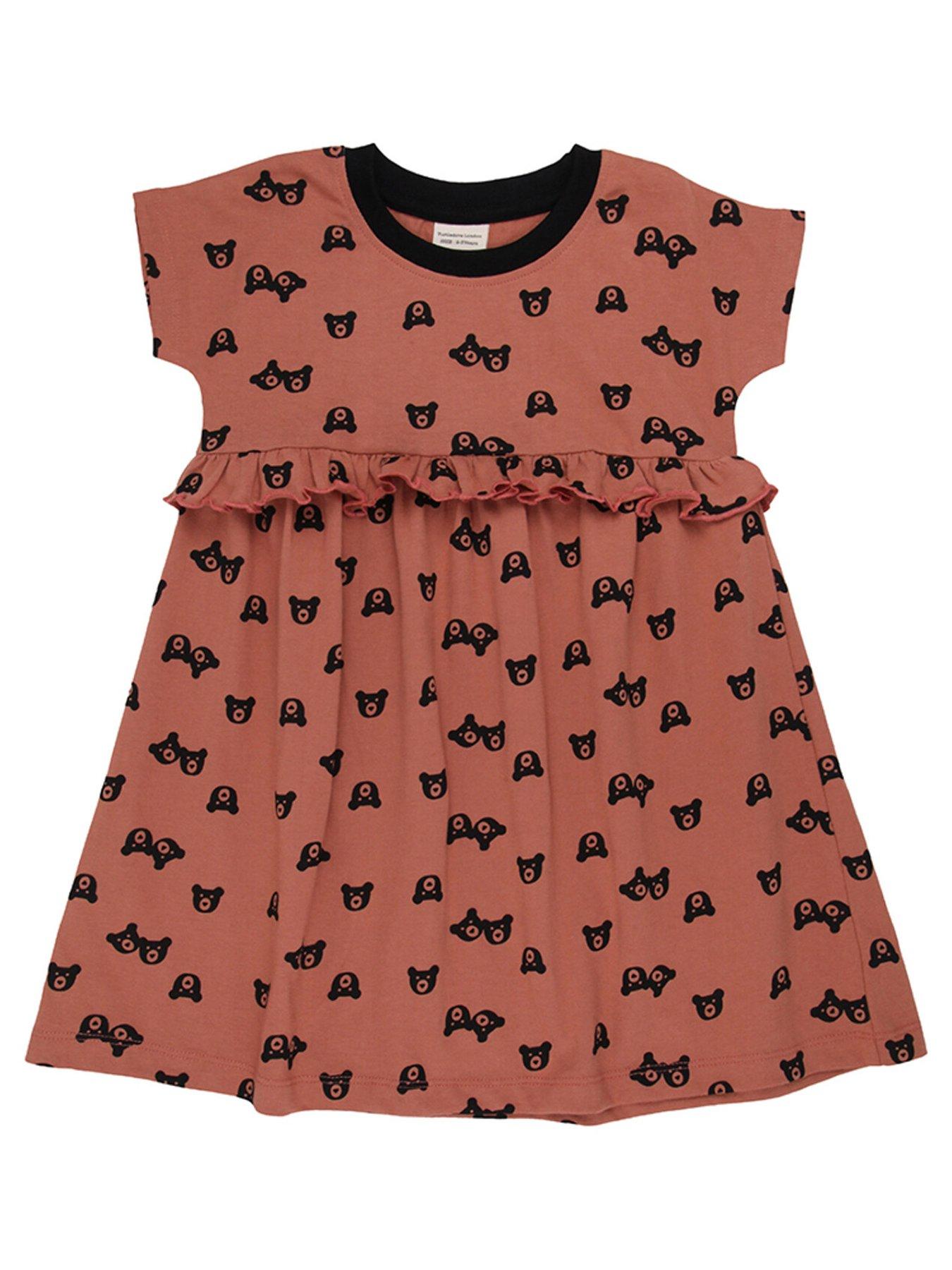 turtledove-london-girls-two-bears-dress-orange