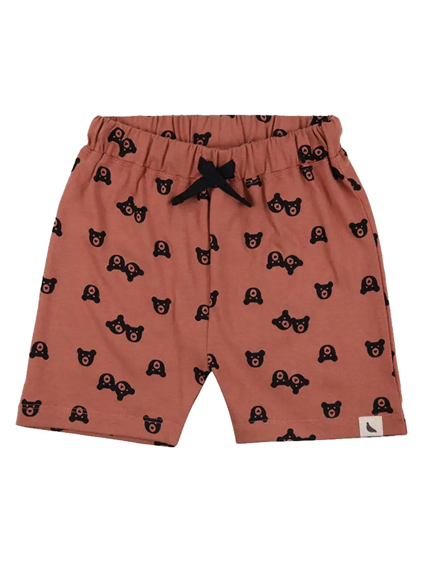 turtledove-london-kids-two-bears-shorts-orange