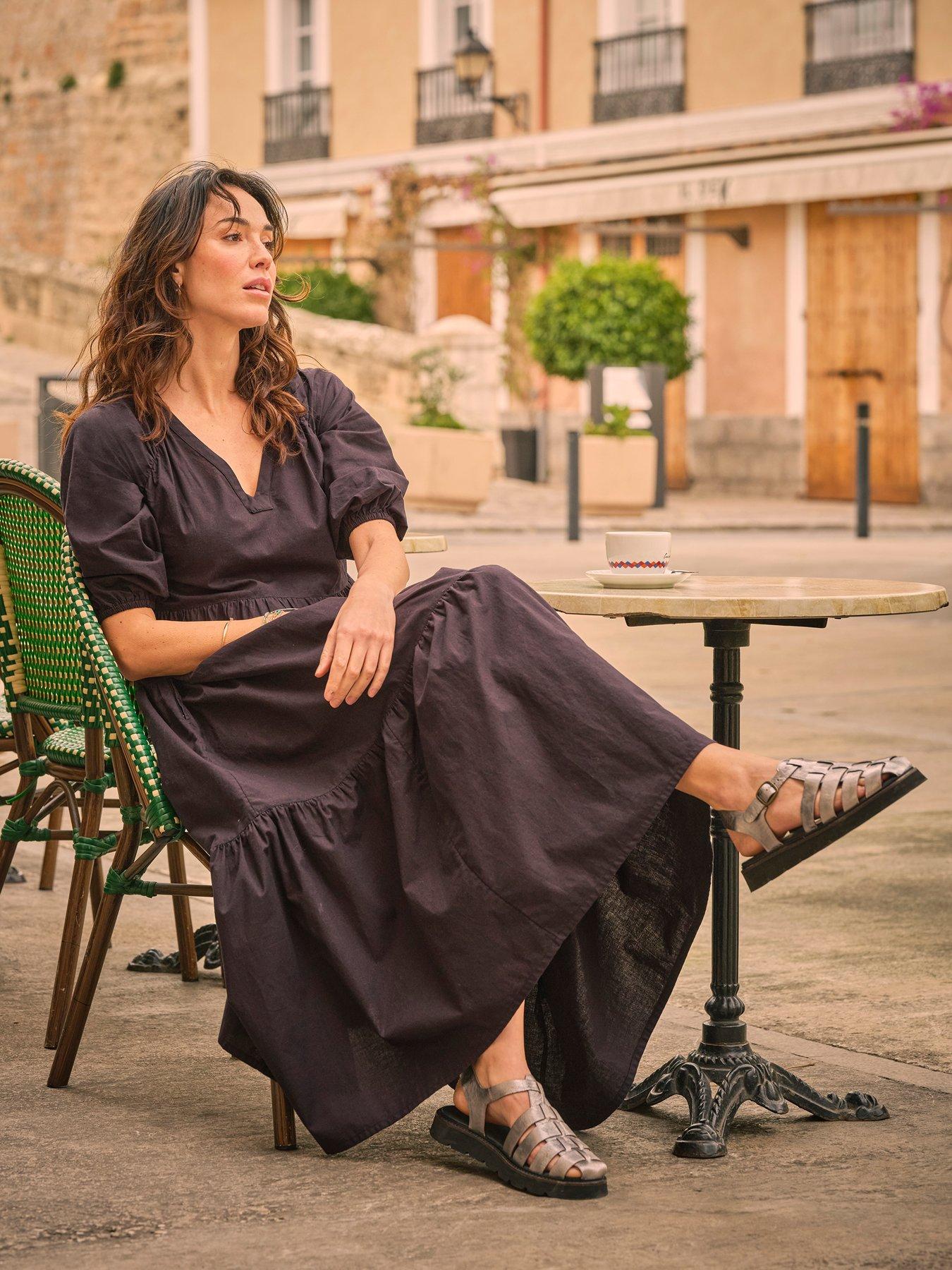 undefined Kelly Maxi Dress - Black