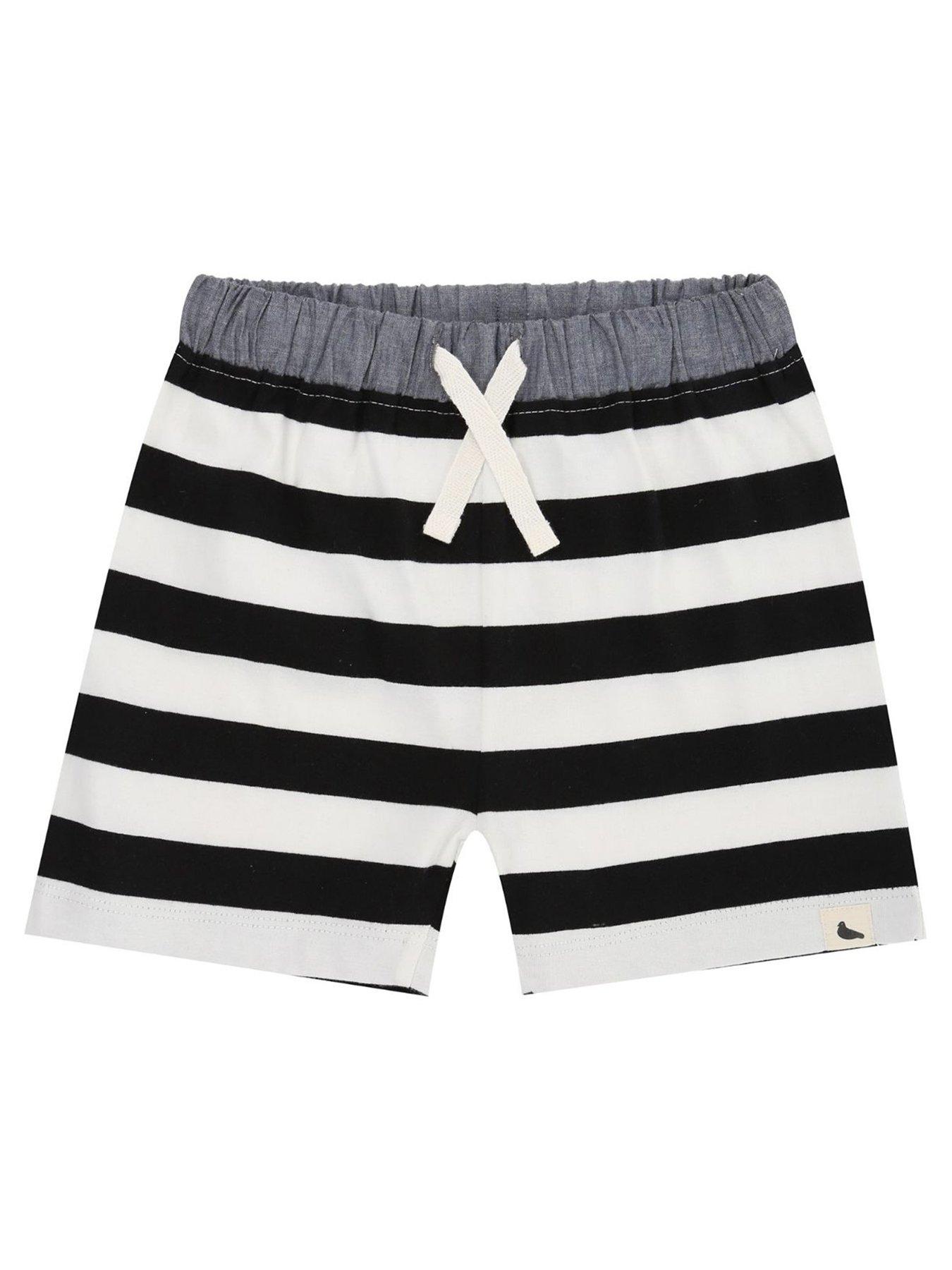 turtledove-london-kids-wide-stripe-shorts-mono