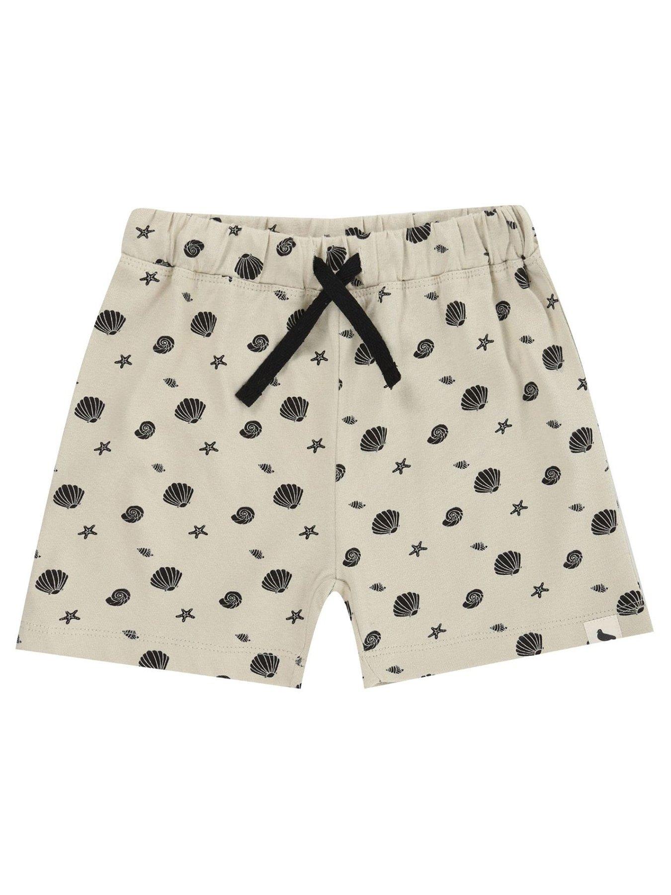  image of turtledove-london-kids-seashell-shorts-sand