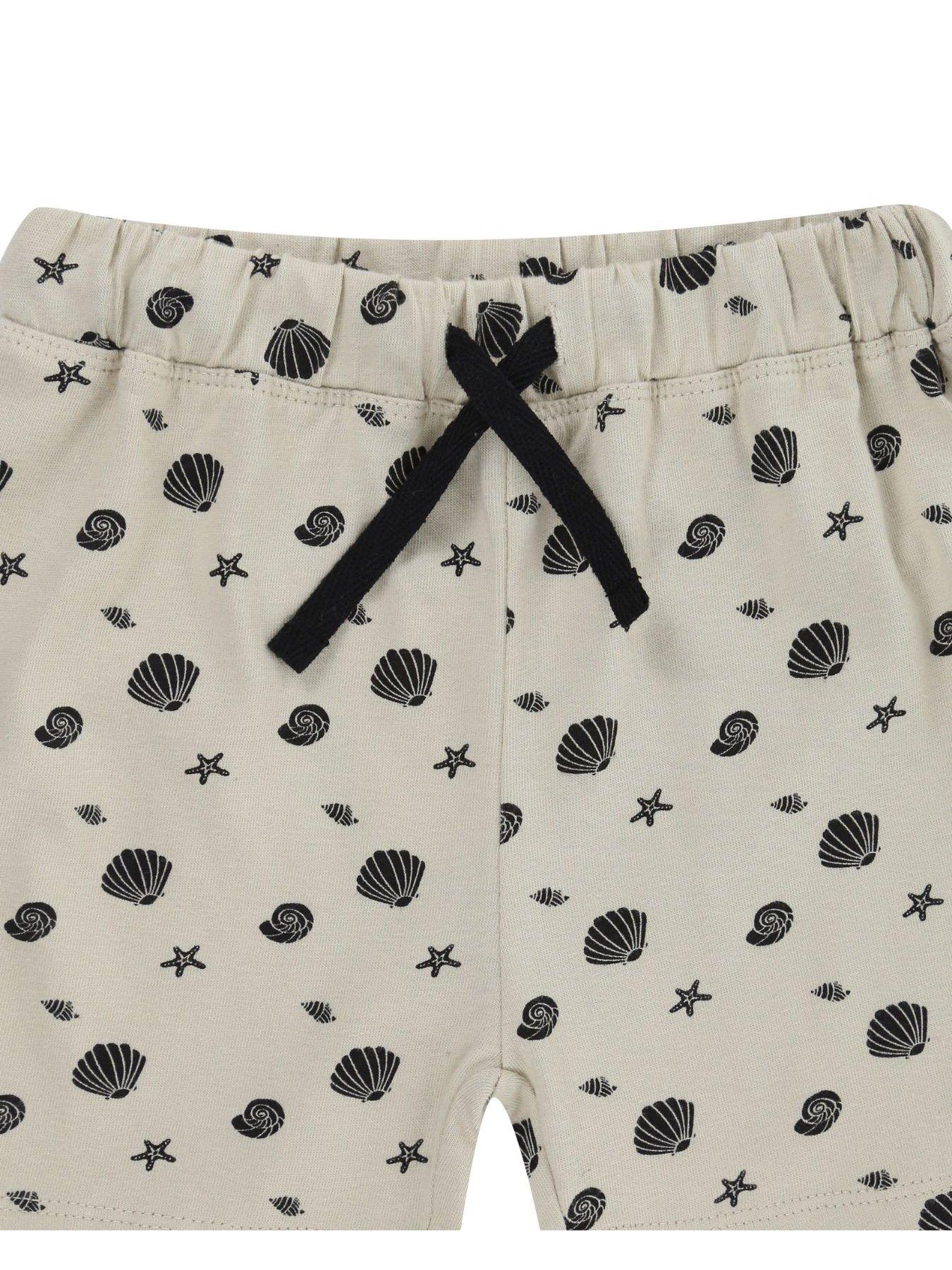  image of turtledove-london-kids-seashell-shorts-sand