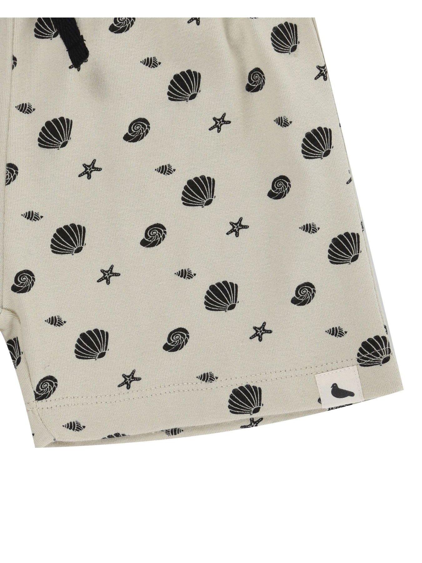  image of turtledove-london-kids-seashell-shorts-sand