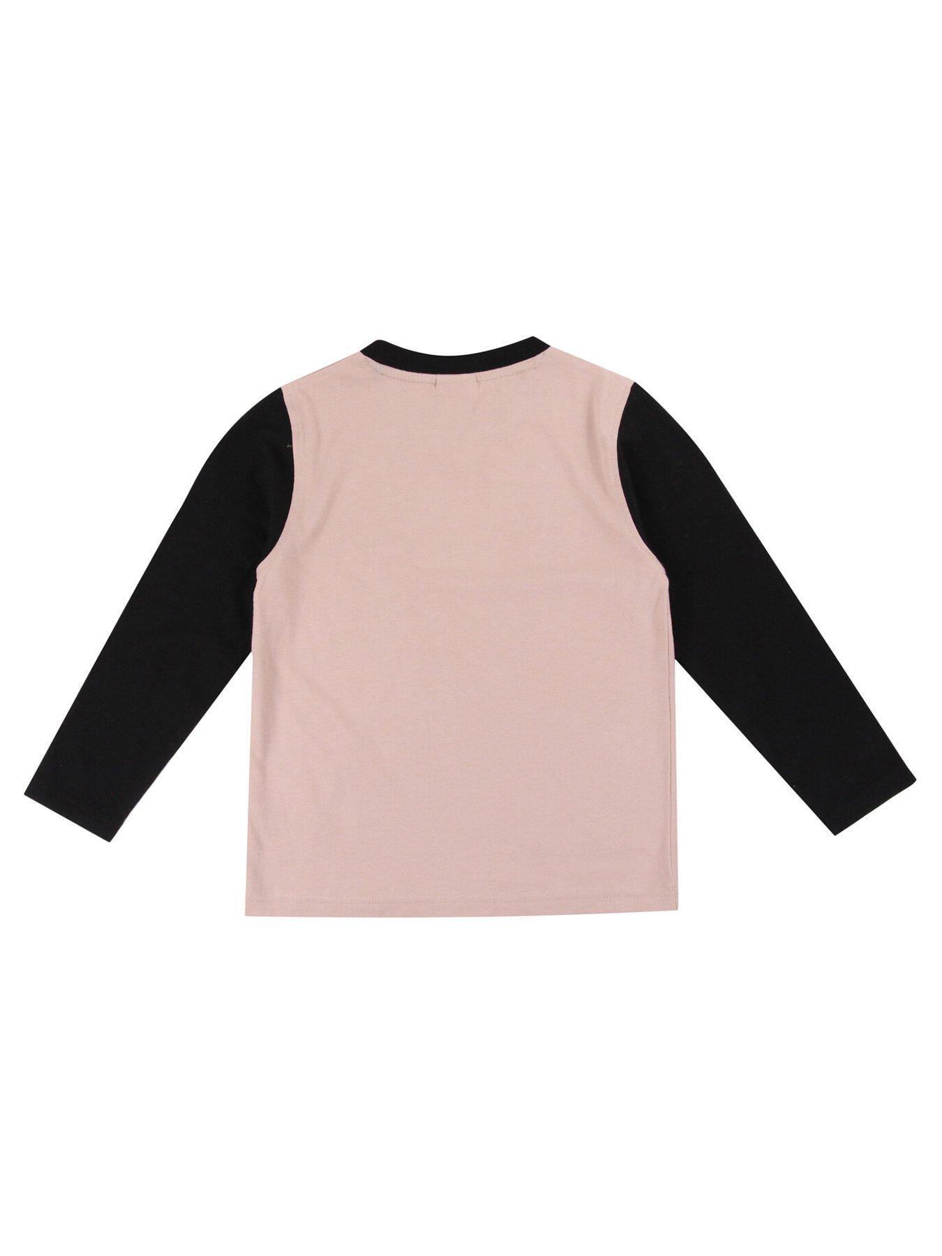  image of turtledove-london-kids-lucky-print-long-sleeve-top-multi