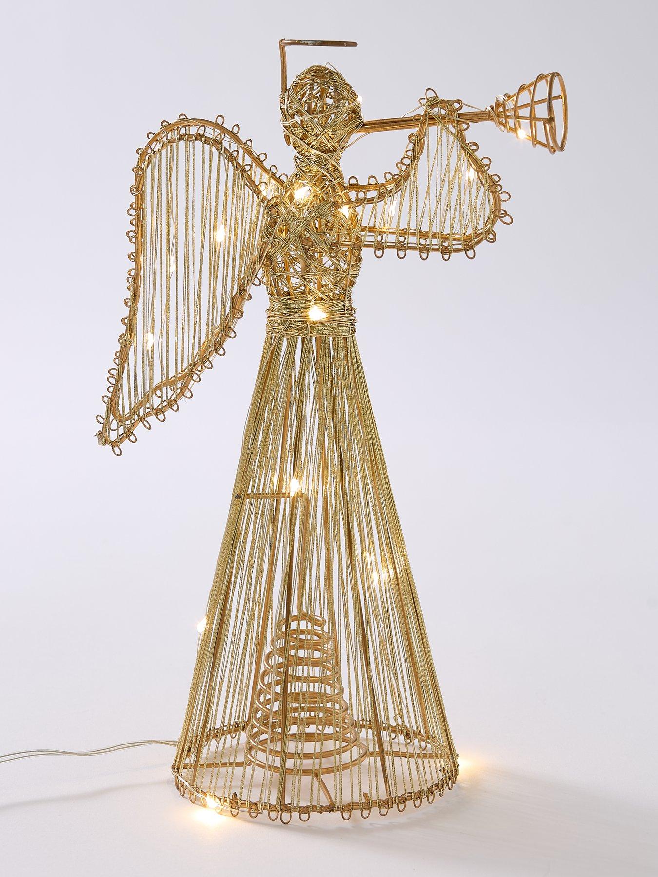 Image 3 of 4 of Very Home 30&nbsp;cm Pre Lit Angel Christmas Tree Topper