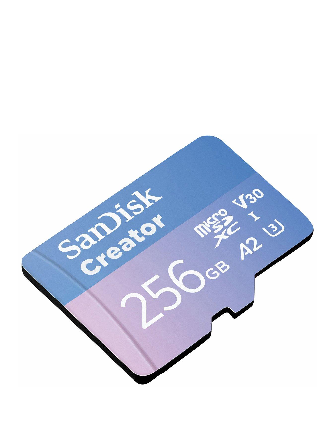 stillFront image of sandisk-creator-card-msd-256gb