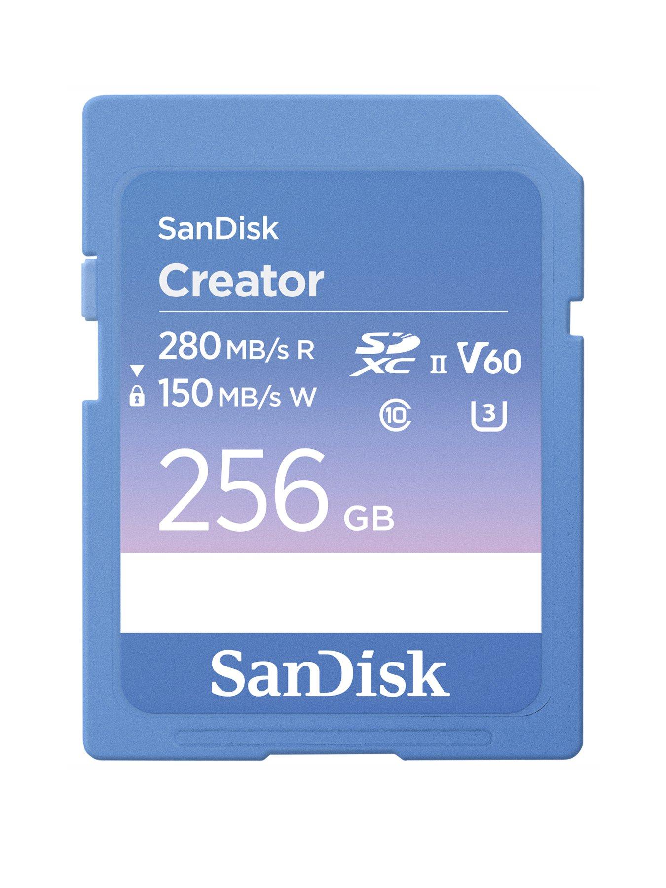 Image 1 of 2 of SanDisk Creator Card (SD UHS-II) 256GB