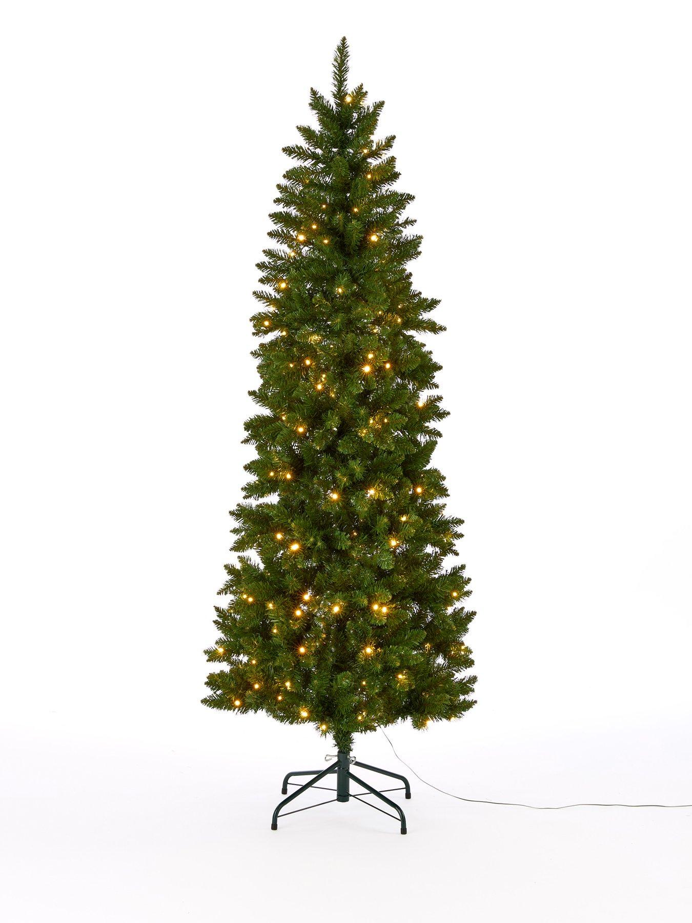 Image 2 of 5 of Very Home 6ft&nbsp;Pre Lit Pencil Christmas Tree