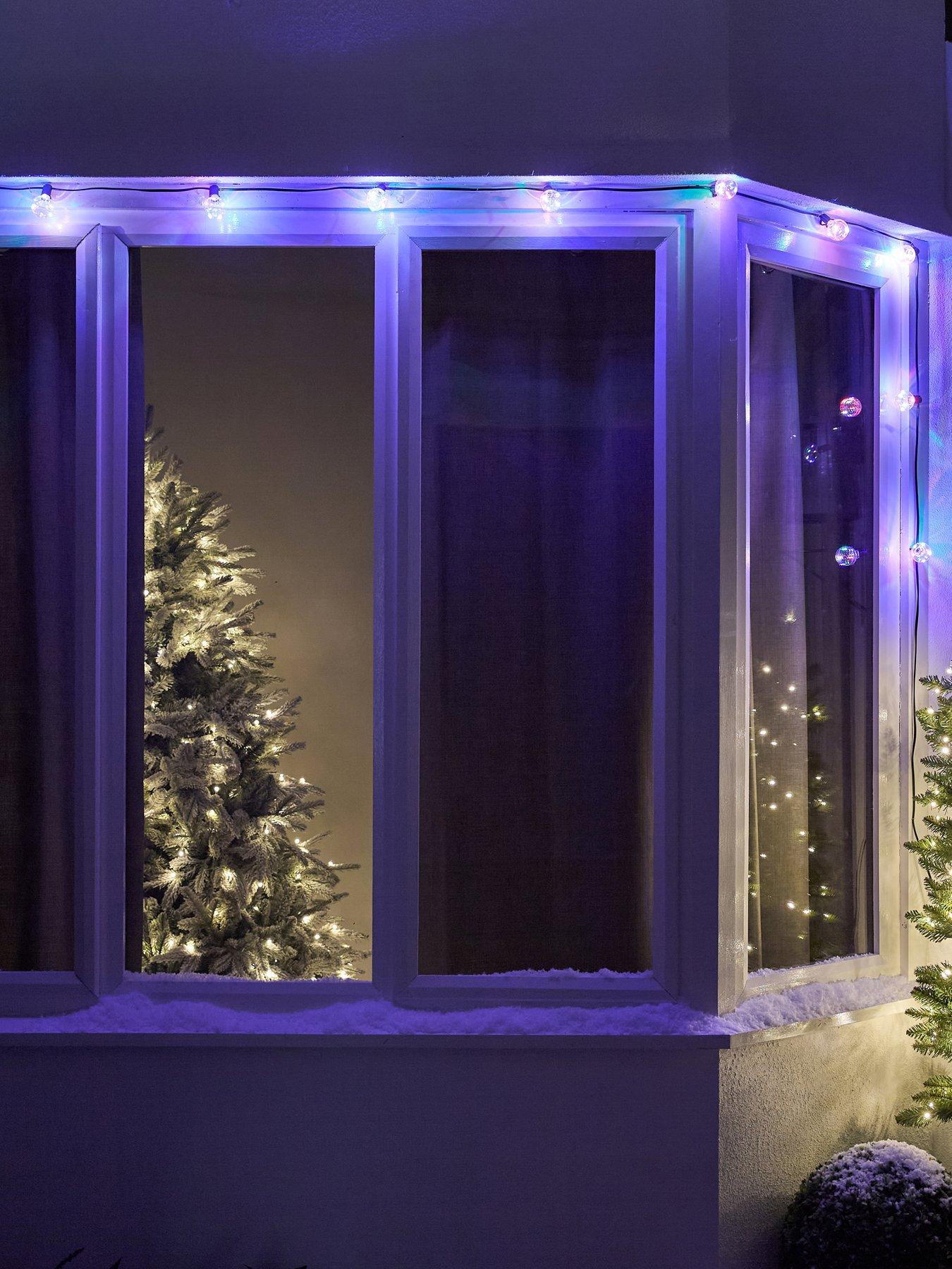 Image 1 of 3 of Very Home Outdoor&nbsp;Ball&nbsp;String Christmas&nbsp;Lights&nbsp;- Multi