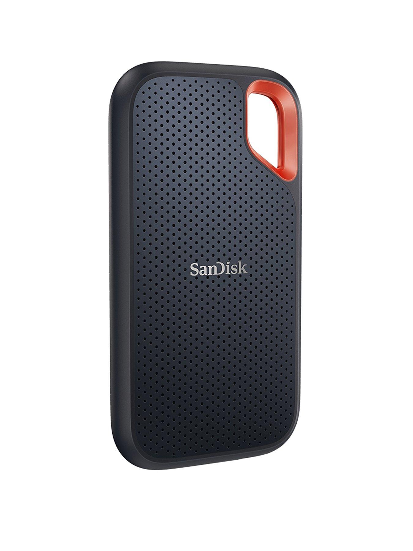 SanDisk Extreme 4TB Portable SSD - up to 1050MB/s Read and 1000MB/s Write Speeds, USB 3.2 Gen 2, IP 65 resistance and 3-meter drop protection