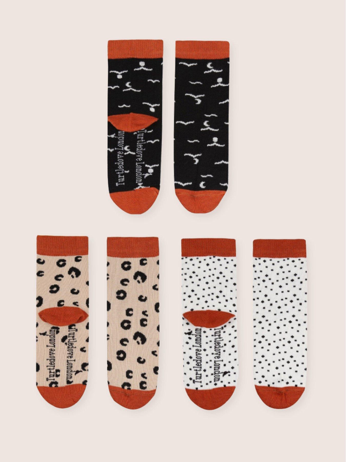 undefined Kids Pack Of 3 Ankle Socks - Multi