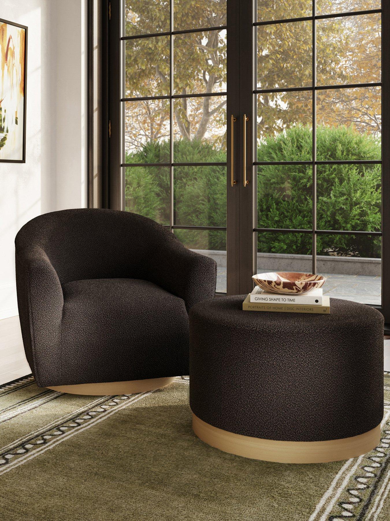 lpd-home-daphne-fabric-swivel-armchair-black