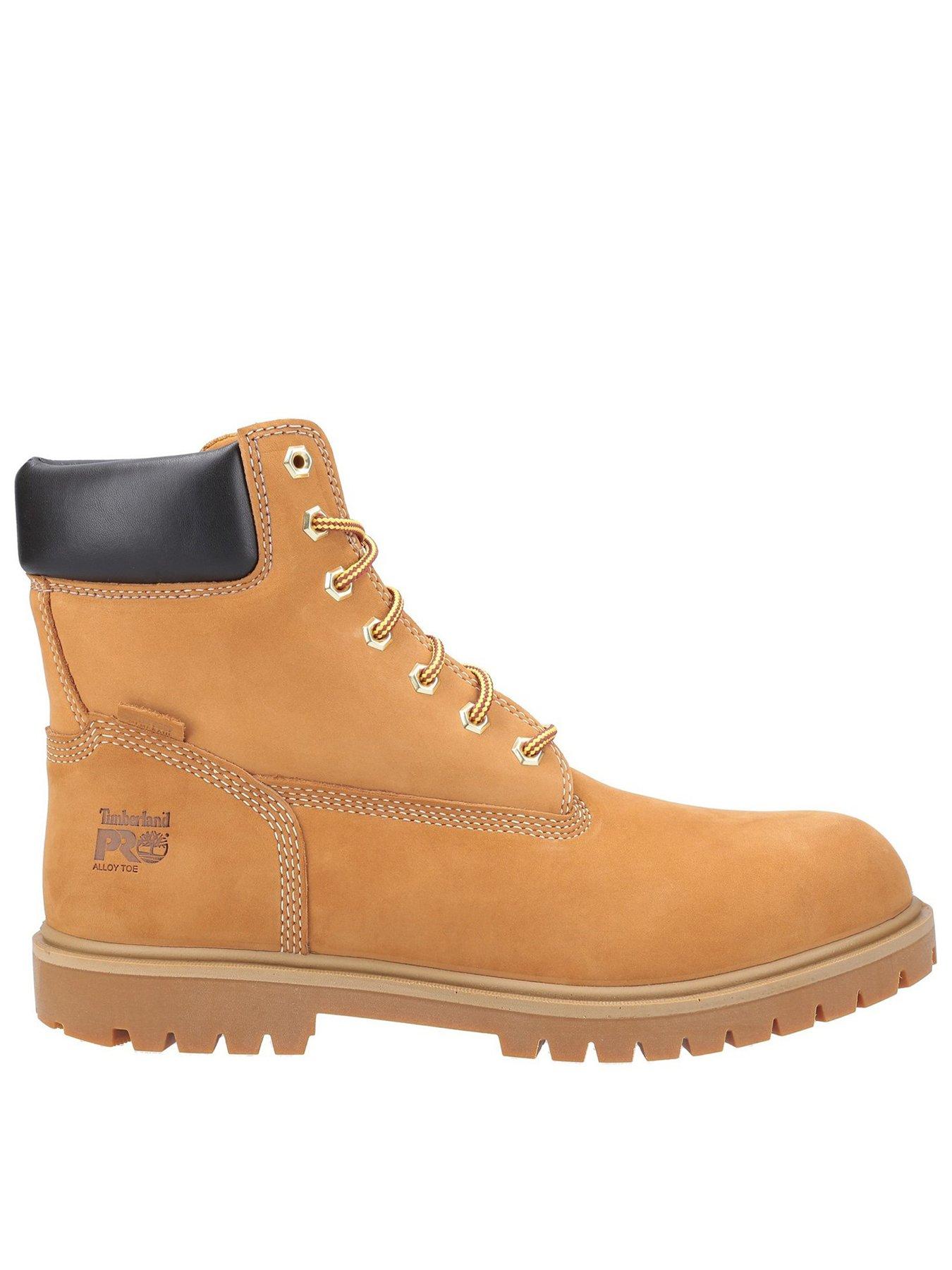  image of timberland-pro-mens-iconic-20-boots-wheat