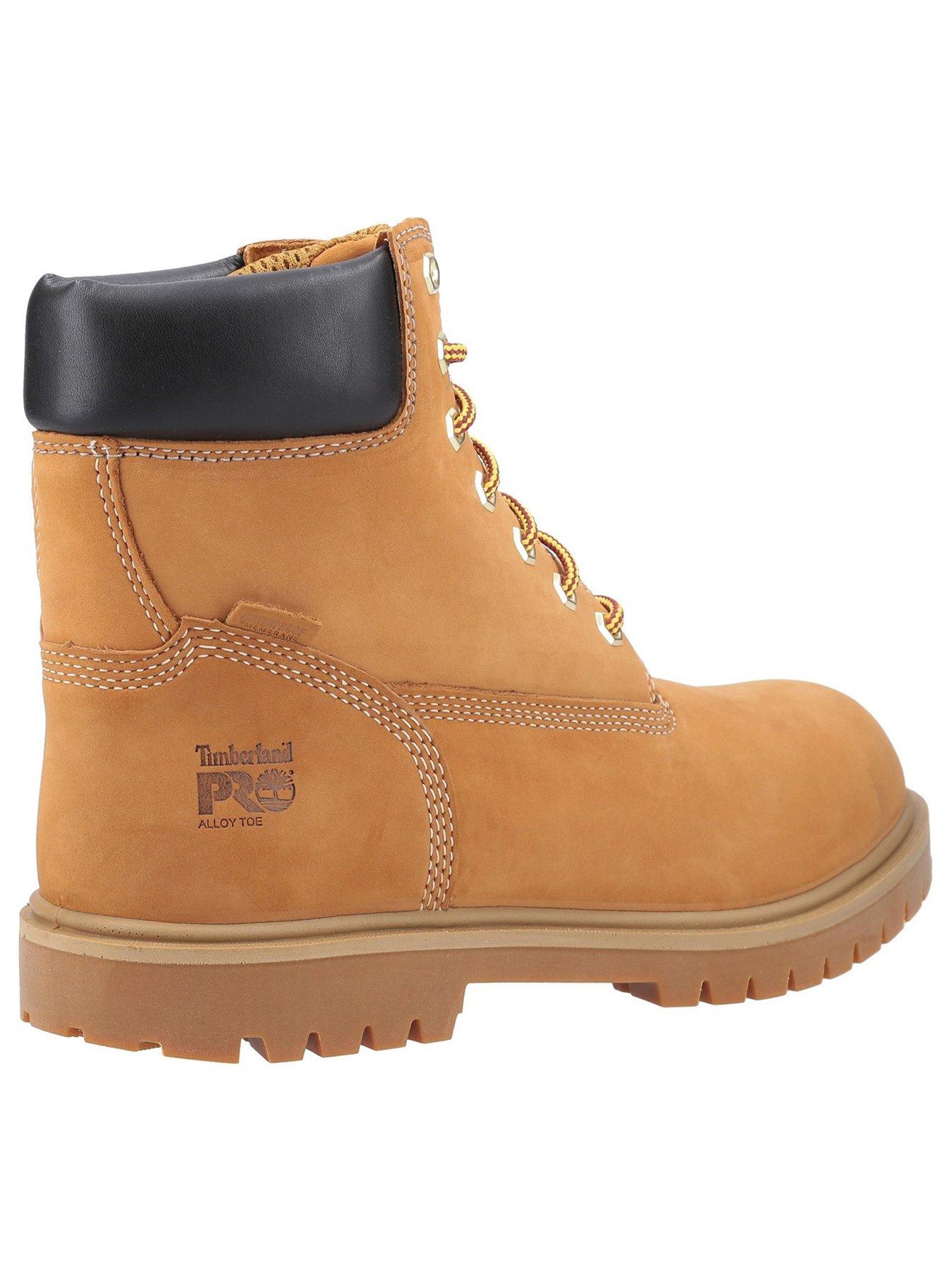  image of timberland-pro-mens-iconic-20-boots-wheat
