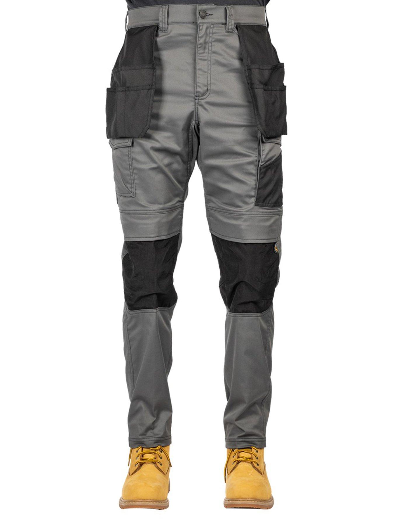 caterpillar-mens-essential-knee-pocket-stretch-holster-trouser--grey