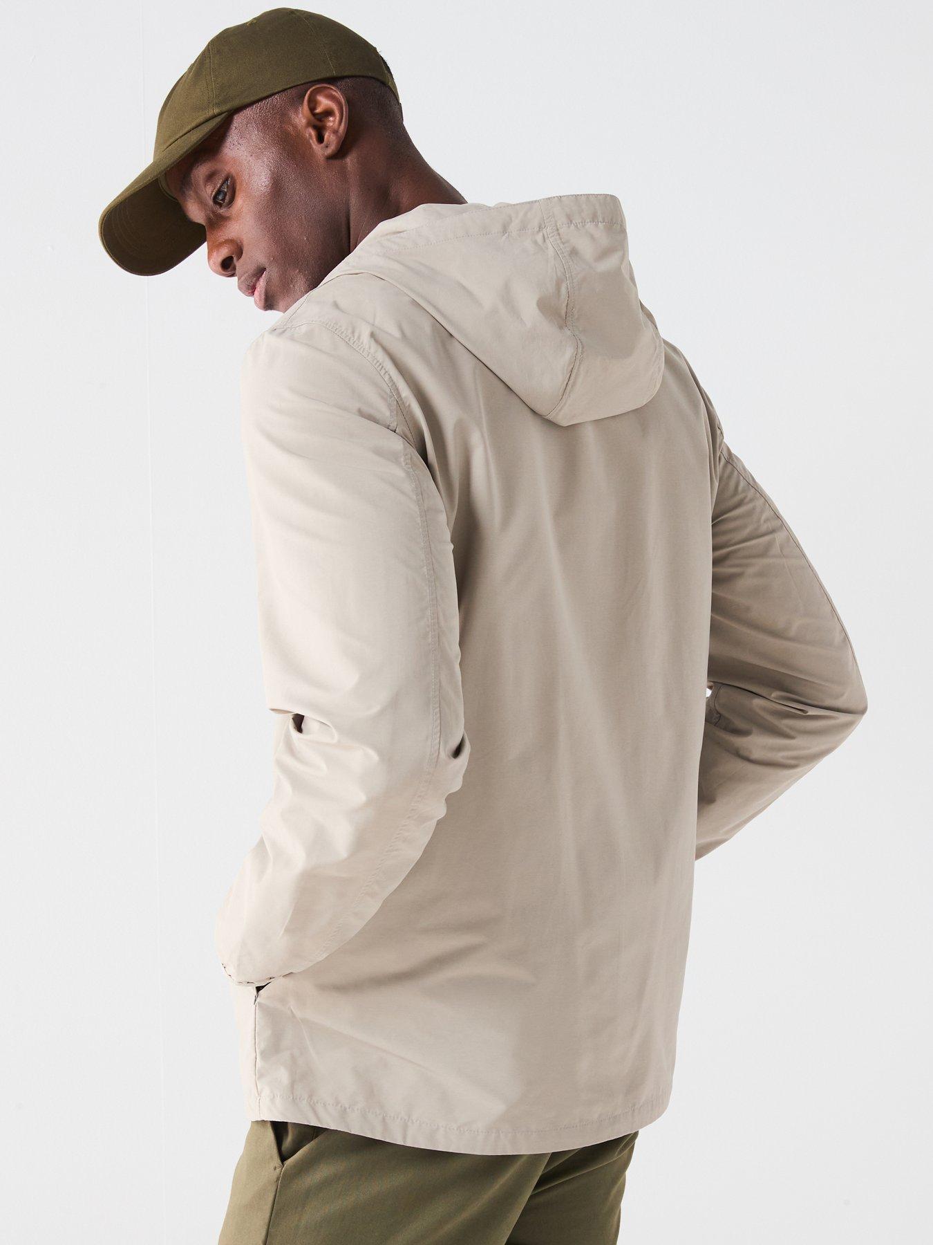 Image 2 of 6 of Barbour Newhill Showerproof Jacket With Hood - Beige