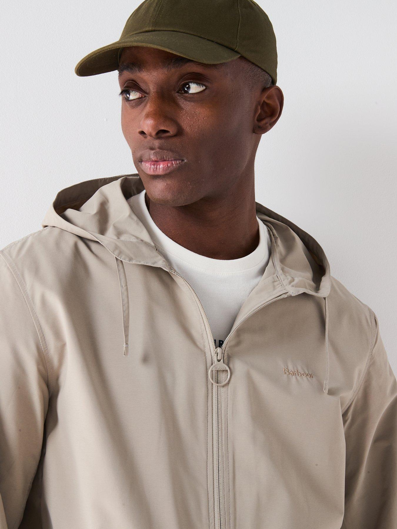 Image 6 of 6 of Barbour Newhill Showerproof Jacket With Hood - Beige