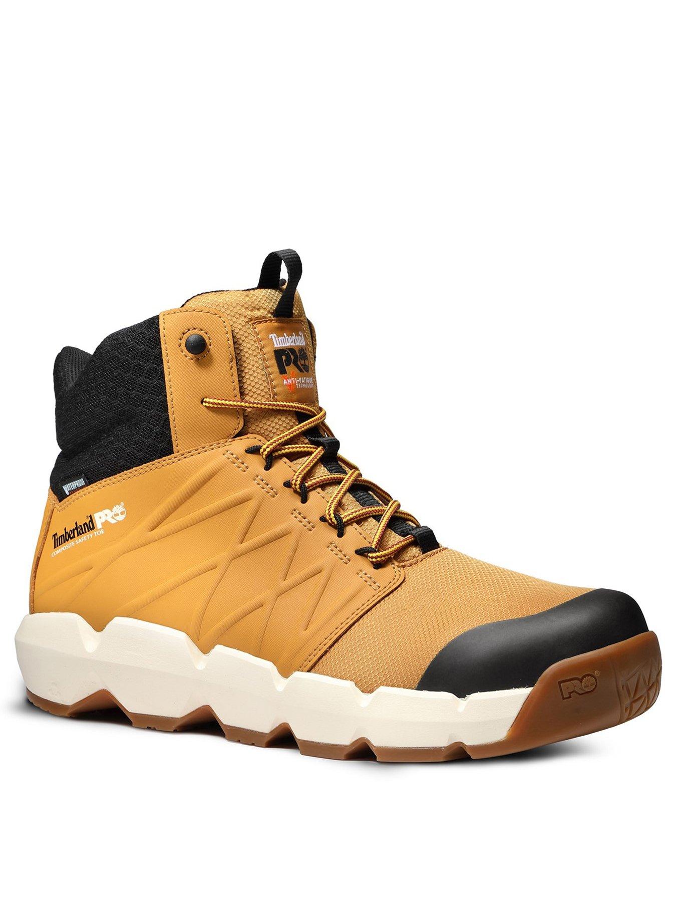  image of timberland-pro-mens-morphix-6-inch-boots-wheat