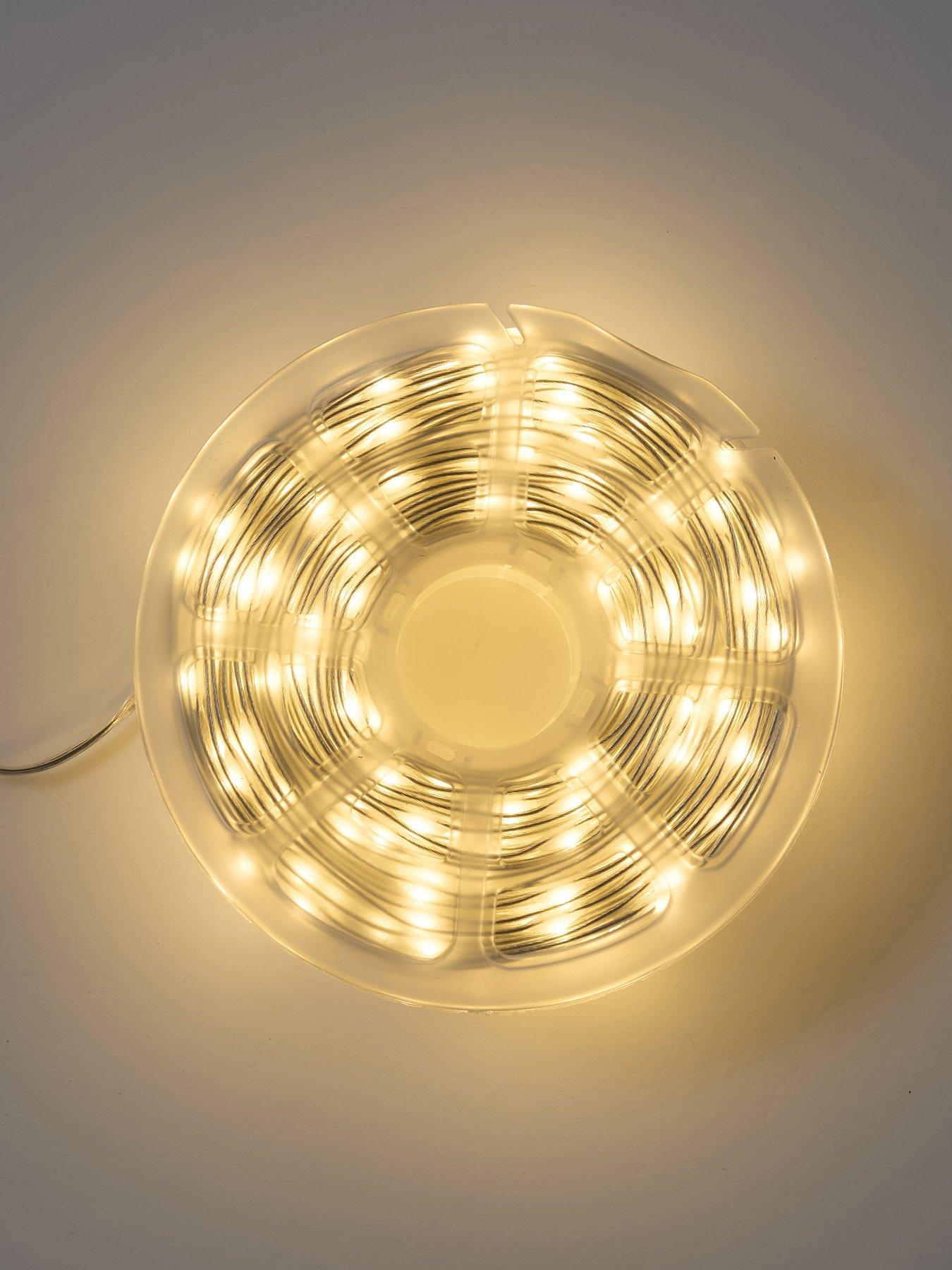 Image 2 of 4 of Three Kings Twotone String Lights - 500 Leds - Warm/cool