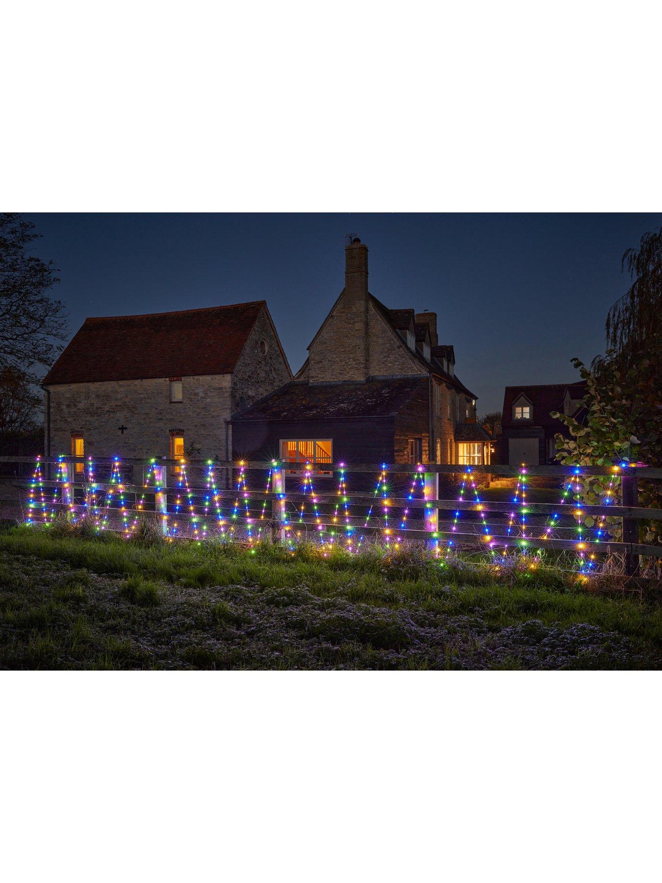 Image 5 of 7 of Three Kings 2&nbsp;tone Outdoor Christmas String Lights - 500 LEDs - Warm/Multi