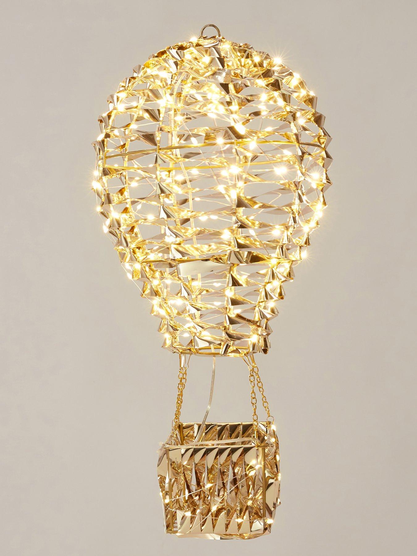 Image 3 of 3 of Three Kings Gold Twist Balloon Indoor/Outdoor Christmas&nbsp;Light