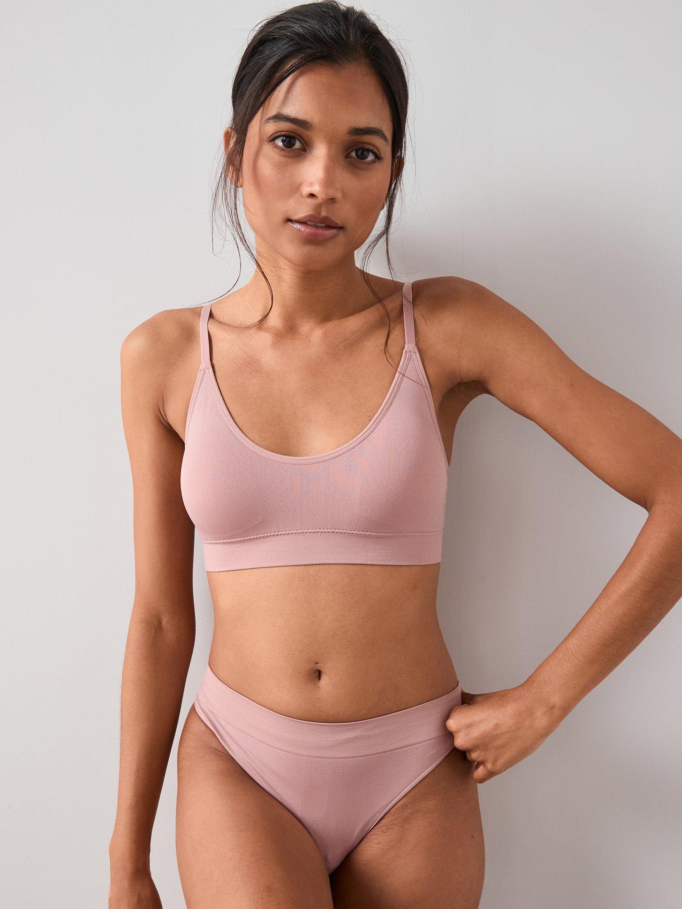  image of the-very-collection-2-pack-seamless-thongs-pink