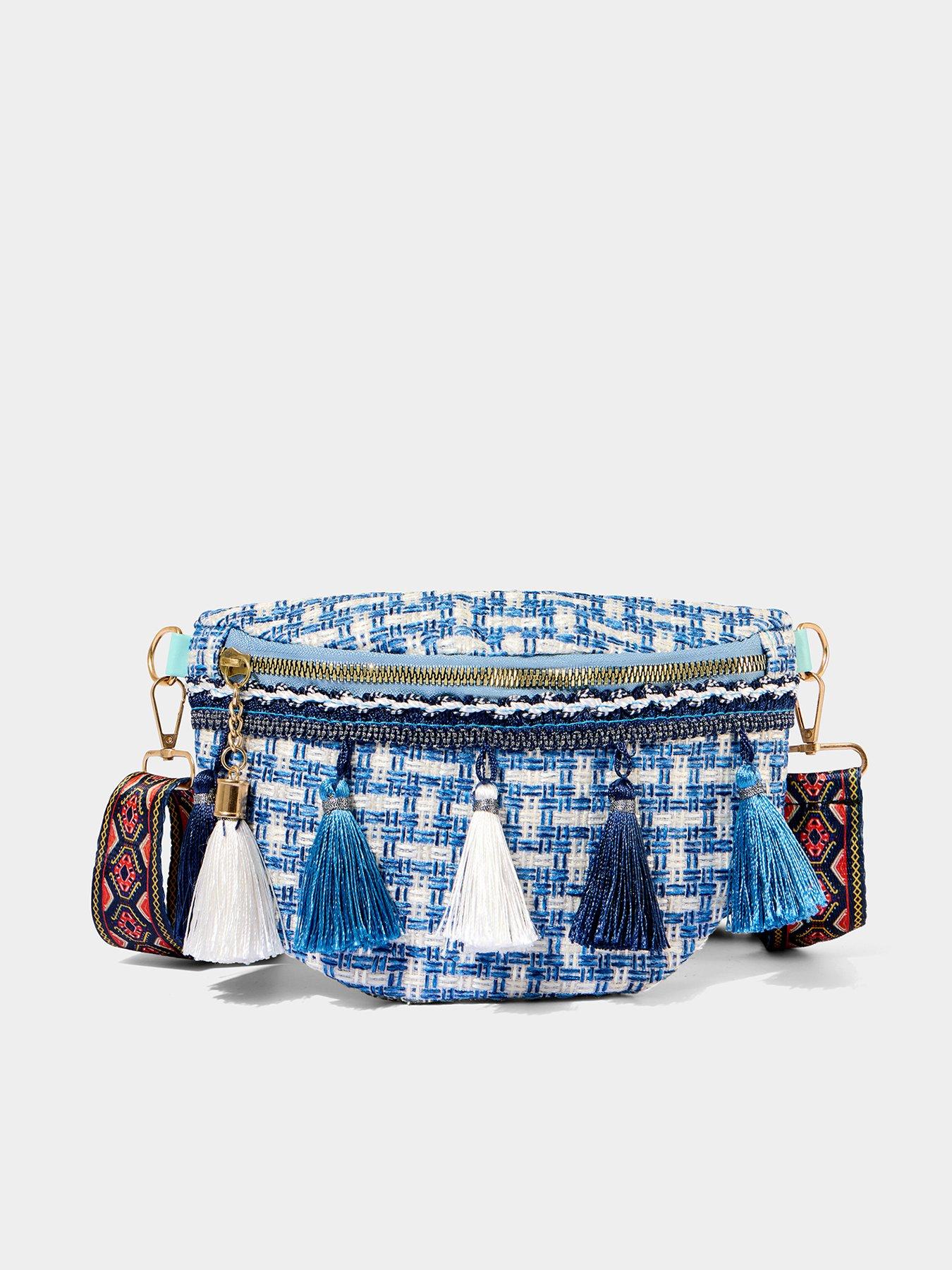 joe-browns-beach-market-tassel-bum-bag-blue