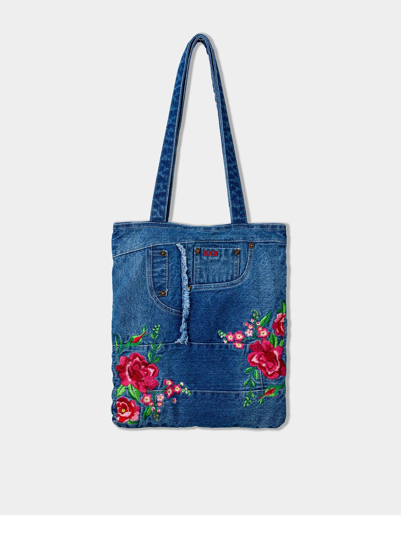 joe-browns-artizan-embroidered-denim-bag-blue